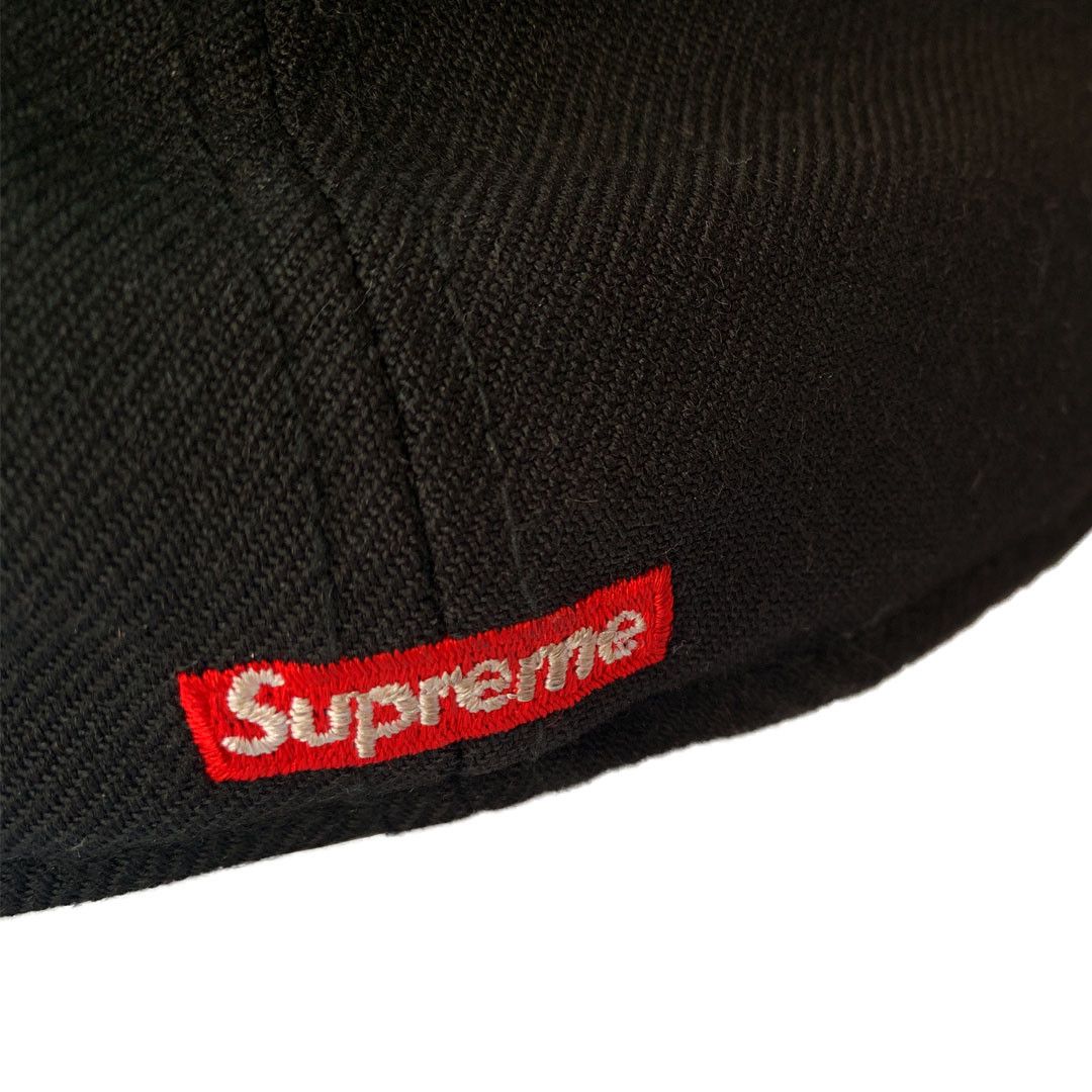 Public Enemy × Supreme Supreme x Public Enemy - Fitted Flat Peak - Black - 59cm Size ONE SIZE - 2 Thumbnail