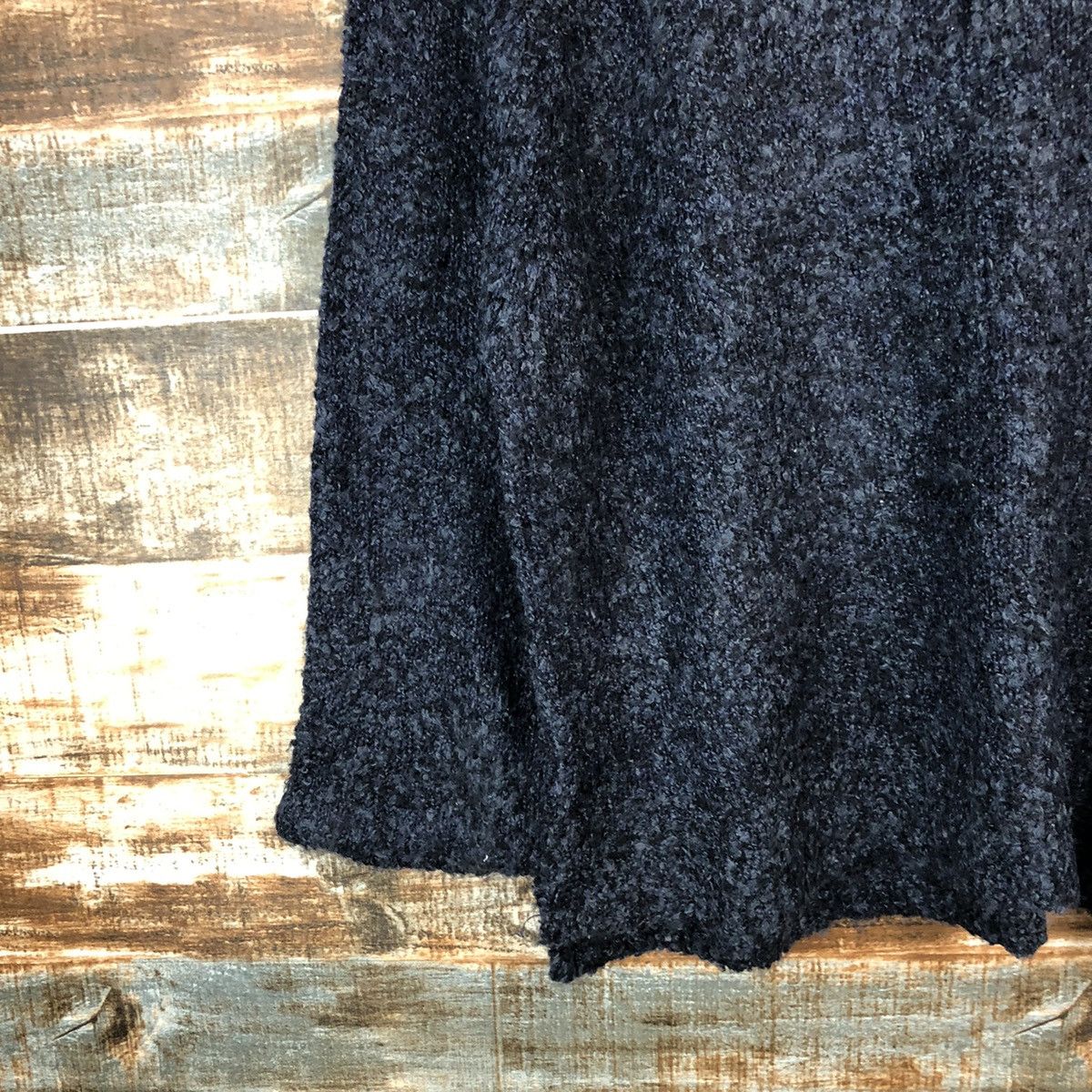 Homespun Knitwear × Japanese Brand Per Sodea Dark Blue Knitwear #A1736 Size L / US 10 / IT 46 - 7 Thumbnail