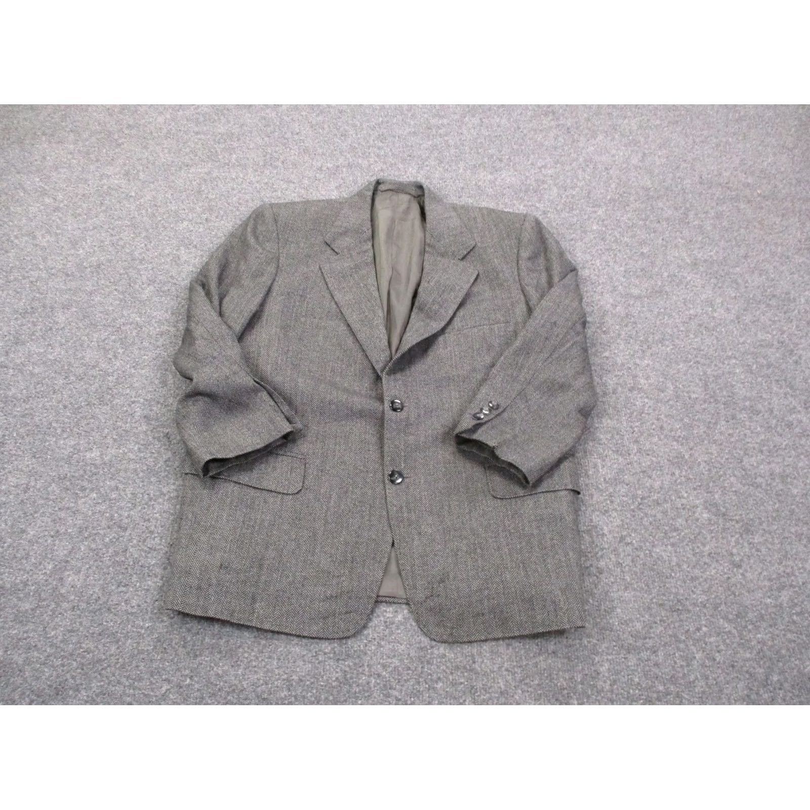 Loro Piana Loro Piana Jacket Mens 42 L Gray Cashmere Wool Italian Sports Coat Blazer Italy Jacket Coat Size L Gray Wool Cashmere Mens Sports Blazer Italy Size 42R - 2 Thumbnail