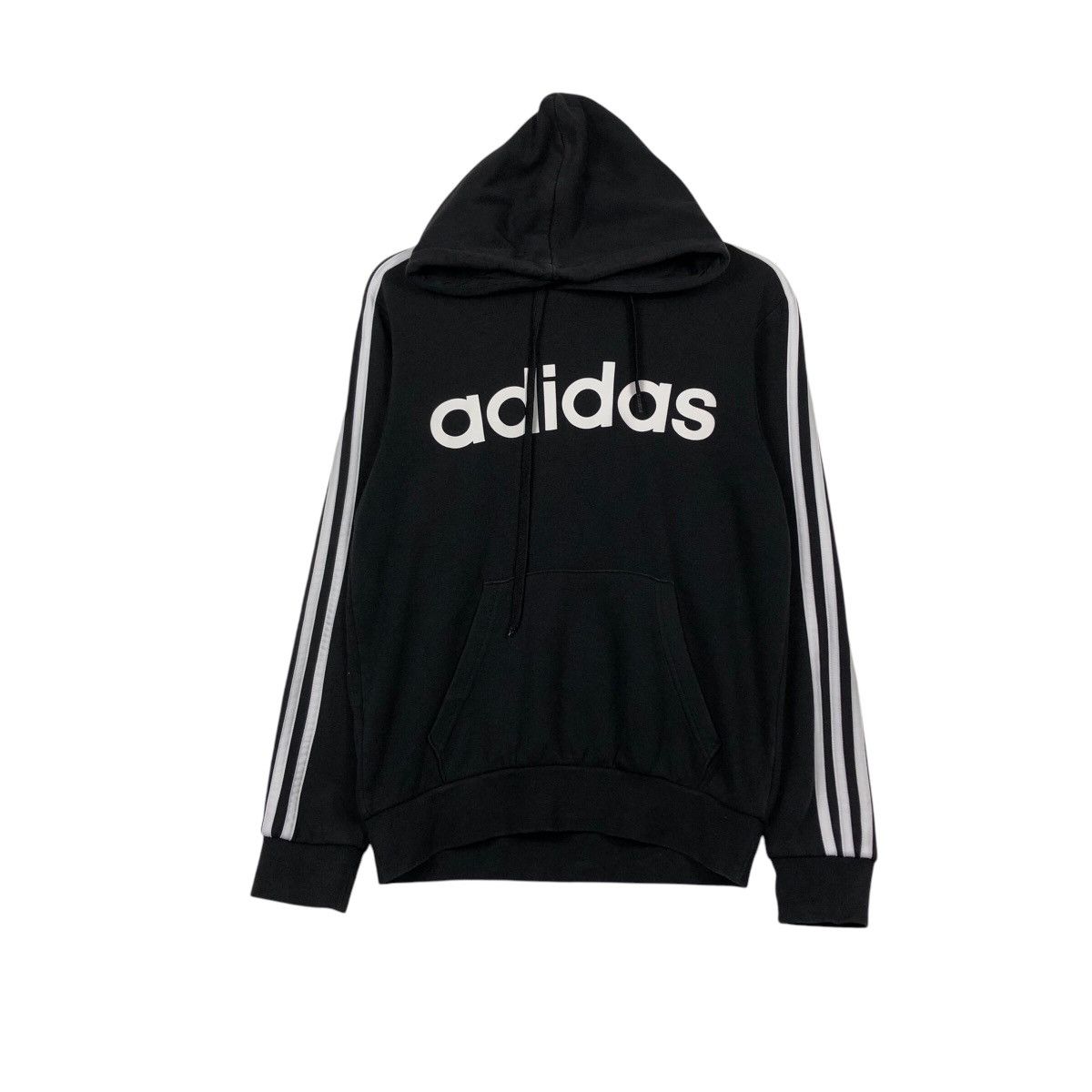 Adidas Adidas Archive Black 3-Stripes Hoodie Size US S / EU 44-46 / 1 - 2 Thumbnail