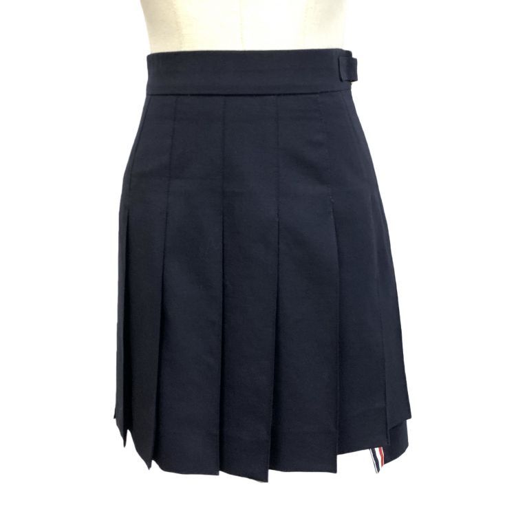 Thom Browne Thom Browne Pleated Mini Skirt Size 36 Size 25" / US 0 / IT 36 - 1 Thumbnail