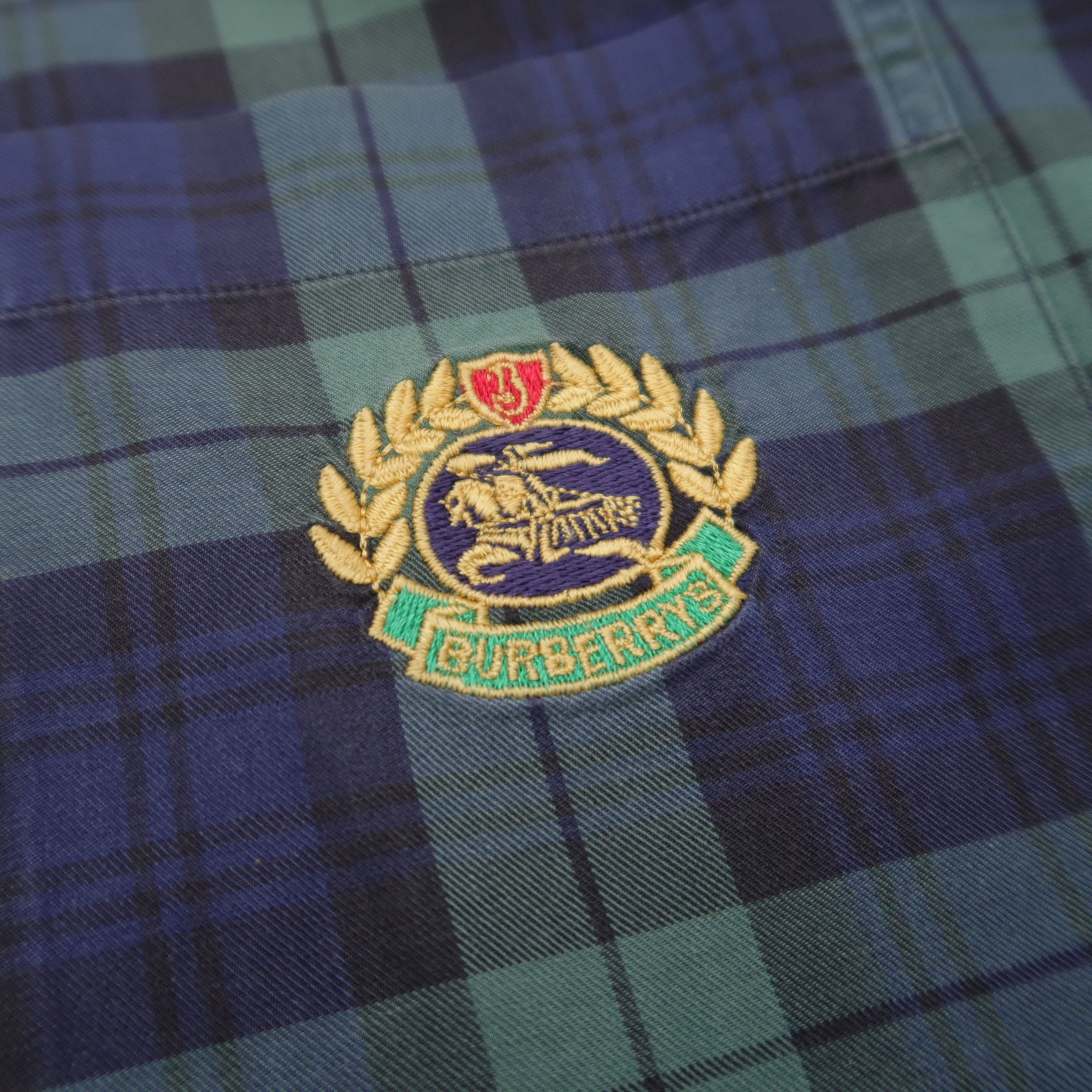Burberry Vintage 90s Burberry Nova Check Old Logo Shirt Size US S / EU 44-46 / 1 - 6 Thumbnail