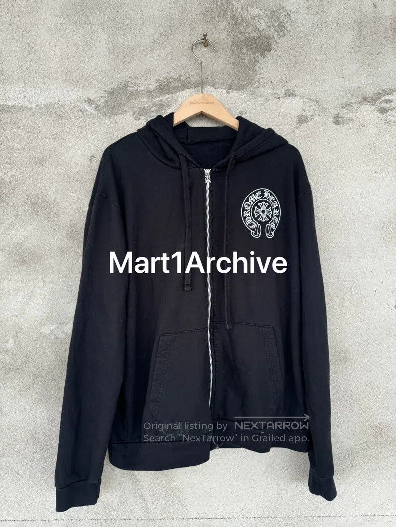 Chrome Hearts CHROME HEARTS Horseshoe Zip-up Hoodie Sweatshirt Size US L / EU 52-54 / 3 - 2 Thumbnail
