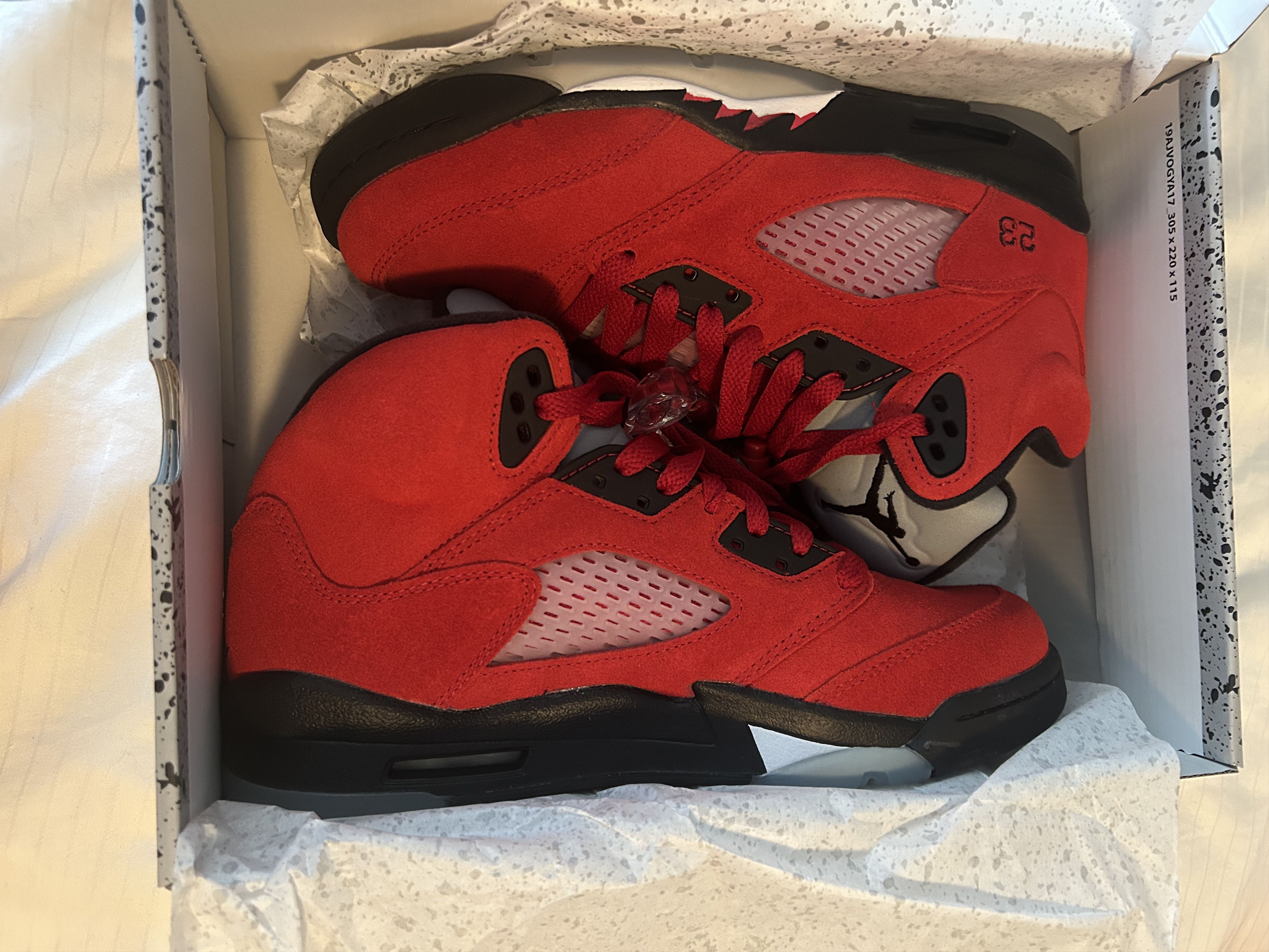 Jordan Brand Jordan 5 Retro - Raging Bull Red (GS) Size US 7 / EU 40 - 1 Thumbnail