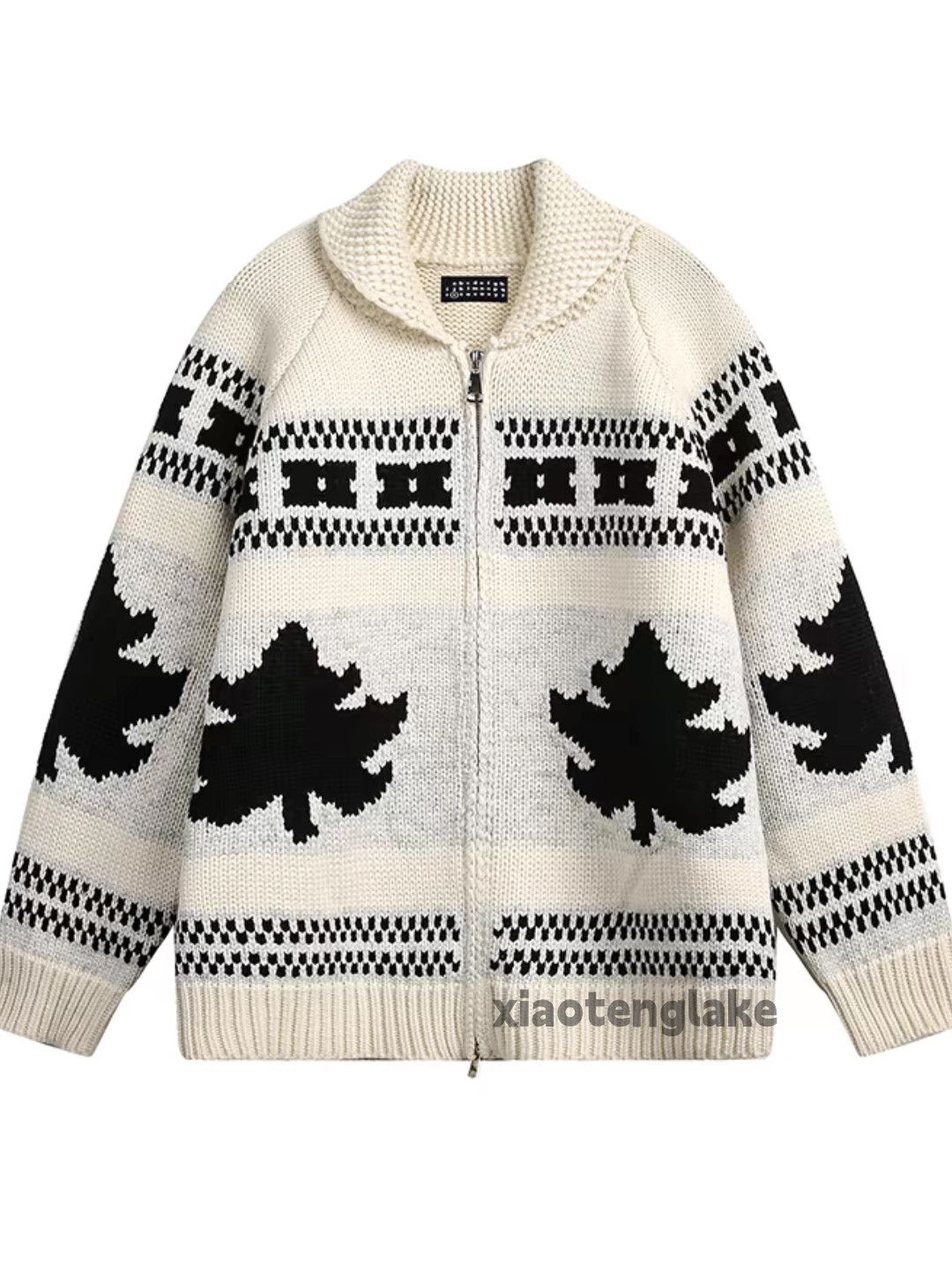 Designer × Japanese Brand × Vintage retro y2k loose outdoor knit pattern graphic sweater Size US L / EU 52-54 / 3 - 2 Thumbnail