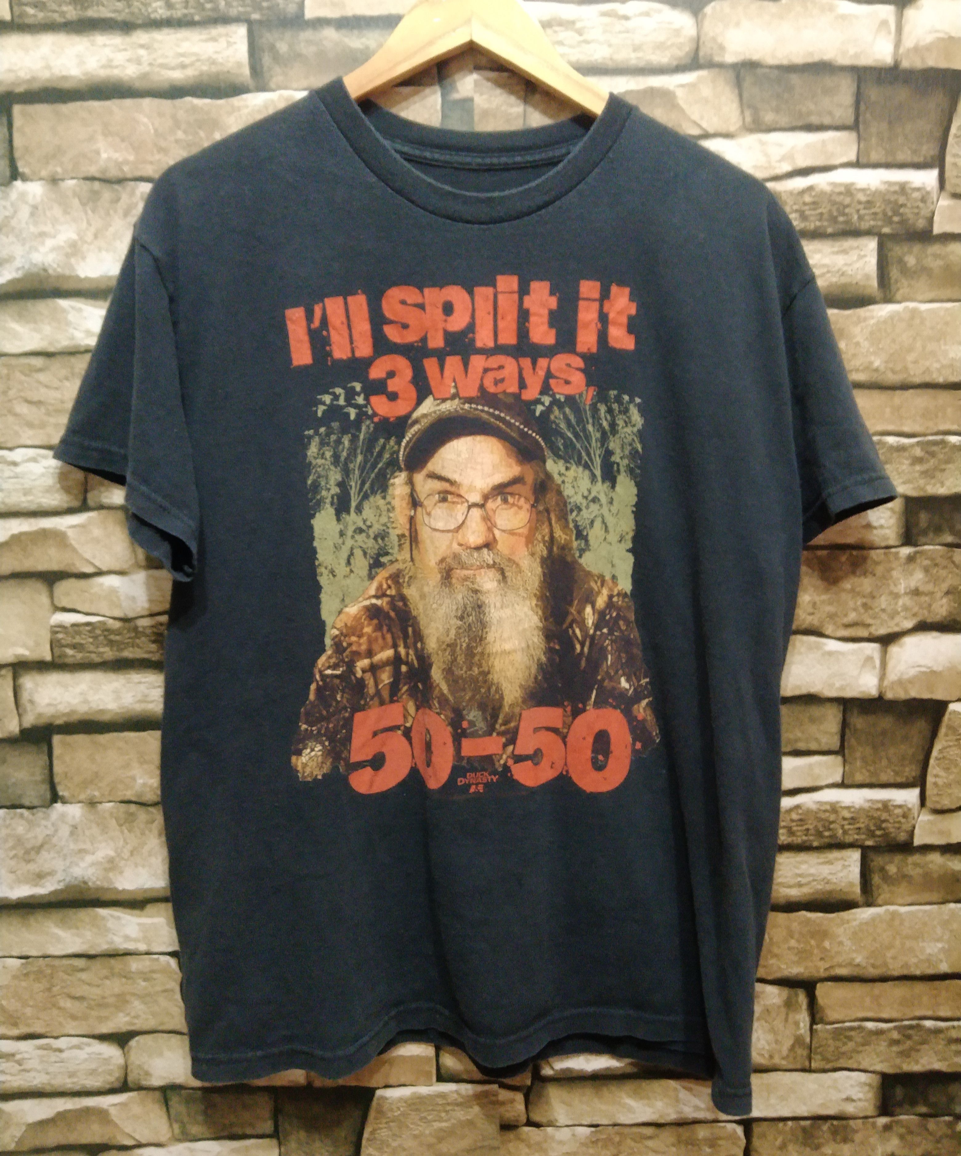 Vintage Vintage Duck Dynasty I'II Split it 3 Ways 50-50 Shirt Size US M / EU 48-50 / 2 - 1 Thumbnail