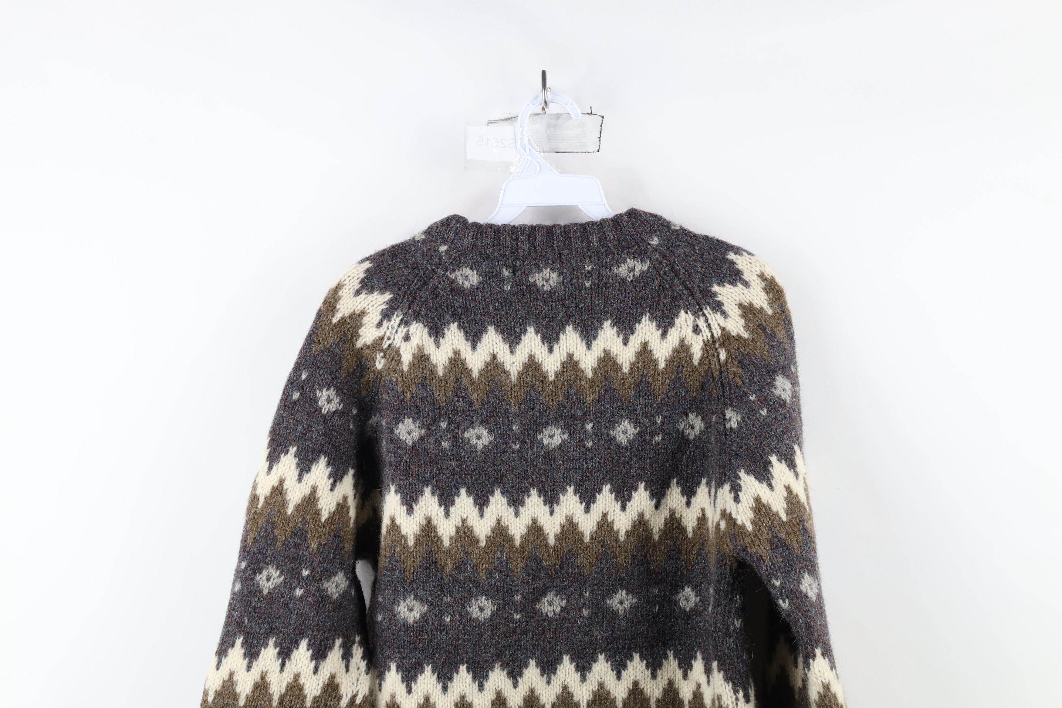 Vintage × Woolrich Woolen Mills Vintage 70s Woolrich Wool Knit Crewneck Sweater USA Size US S / EU 44-46 / 1 - 9 Thumbnail