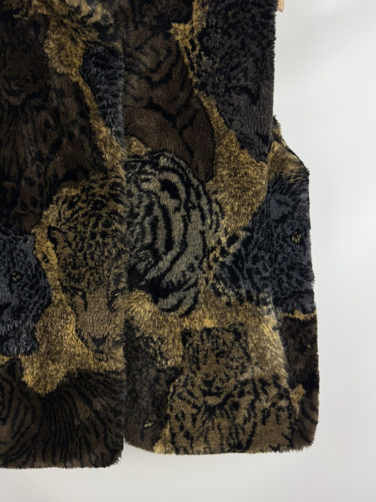 Joseph Ribkoff × Vintage Joseph Ribkoff Animal Print Faux Fur Sleeveless Vest Jacket Size M / US 6-8 / IT 42-44 - 6 Thumbnail