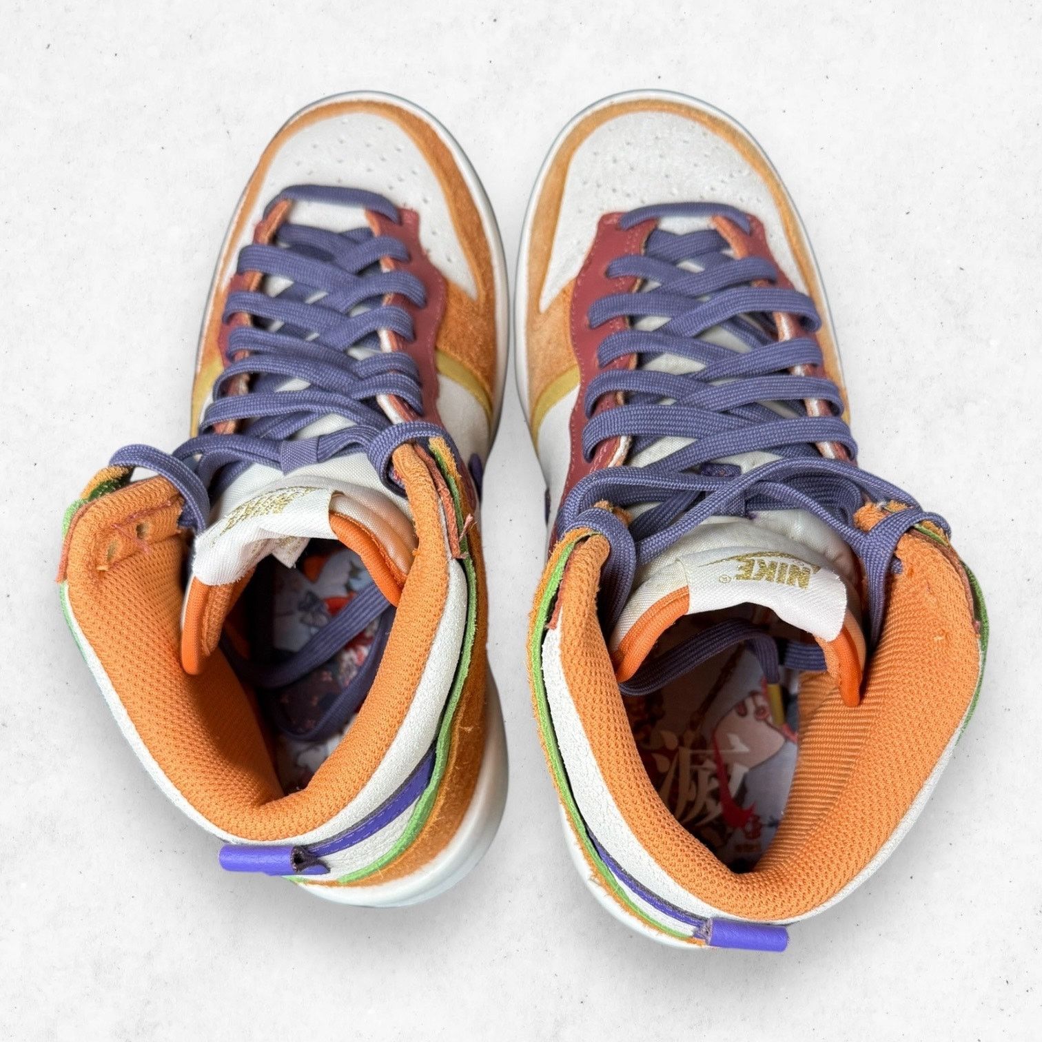 Nike Nike Dunk High Up Setsubun Sail Cinnabar Magma Sz 7.5 Size US 7.5 / IT 37.5 - 8 Thumbnail