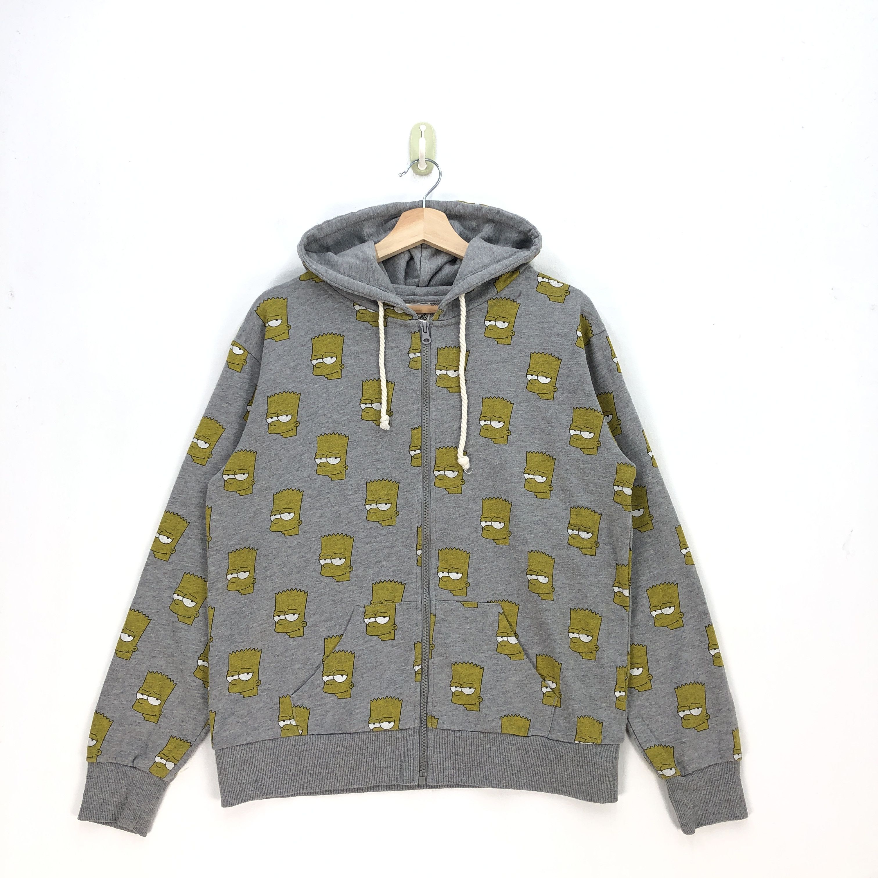 Cartoon Network OVP Y2K The Simpsons Hoodie Sweater Cartoon Sweatshirt Size US L / EU 52-54 / 3 - 1 Thumbnail