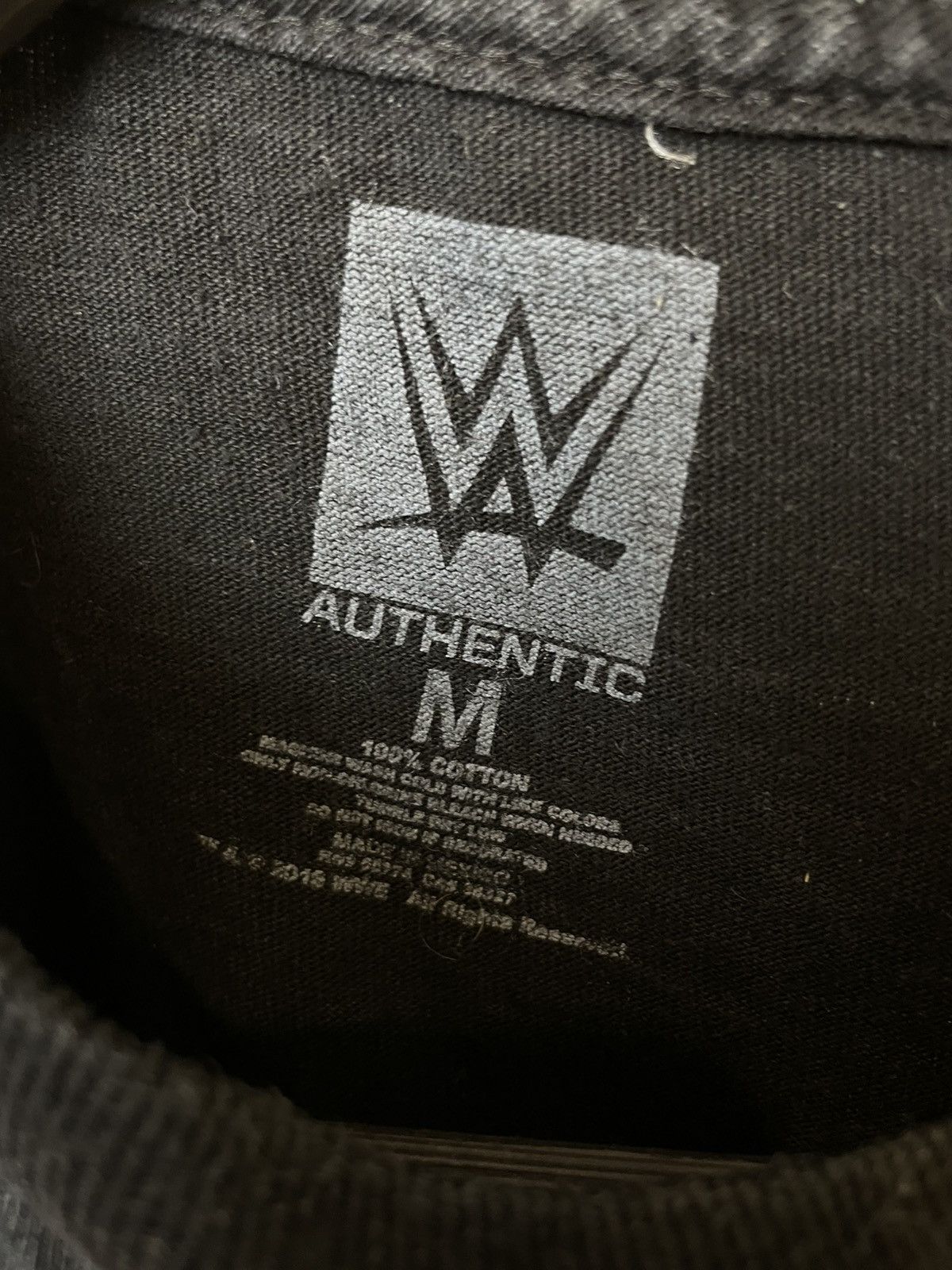 Vintage × WWE WWE Triple H Omnes Spes Demortae Sunt Black T-Shirt Size US M / EU 48-50 / 2 - 8 Thumbnail