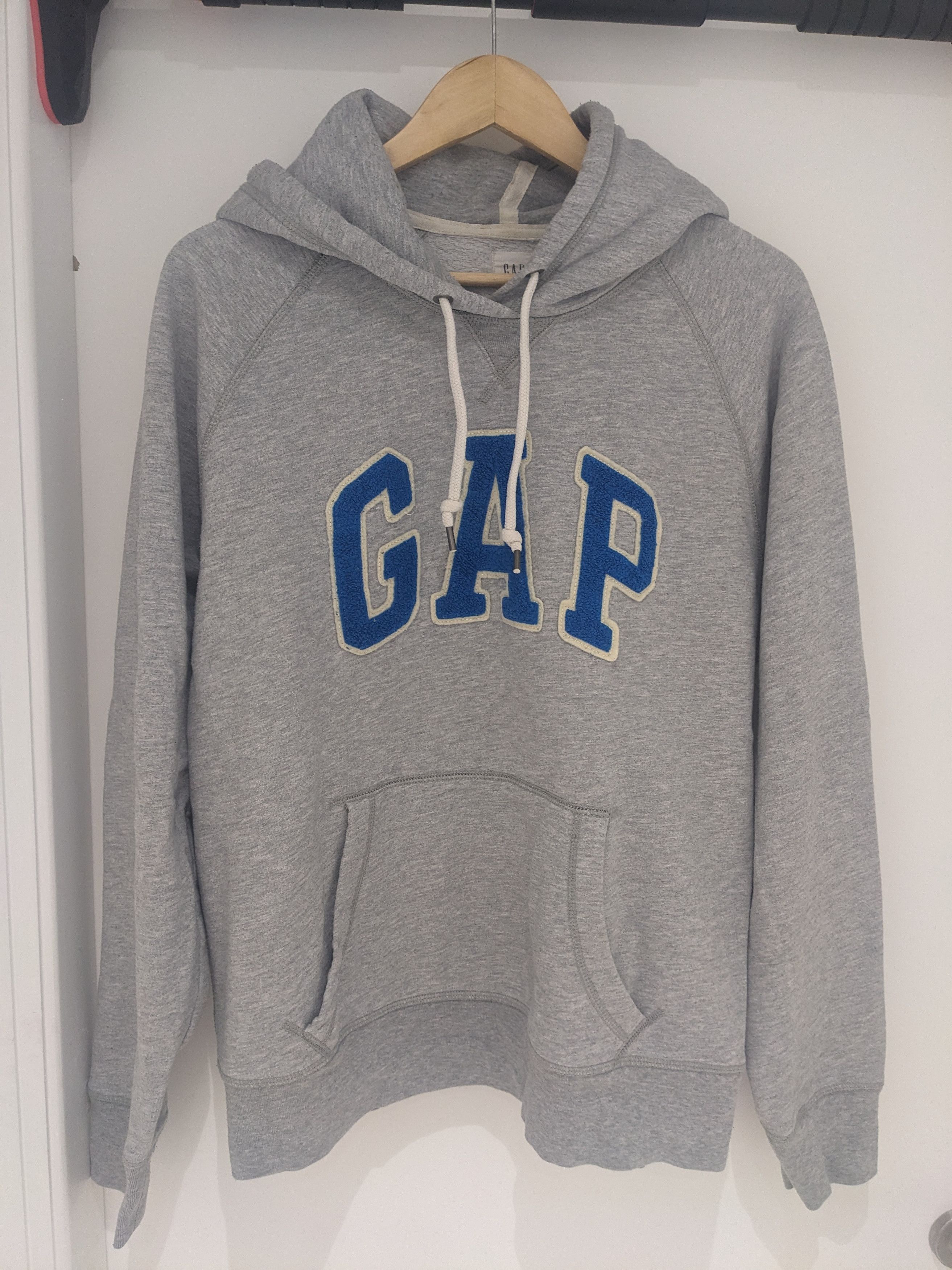 Gap GAP LOGO HOODIE | GREY | LARGE Size US L / EU 52-54 / 3 - 1 Thumbnail