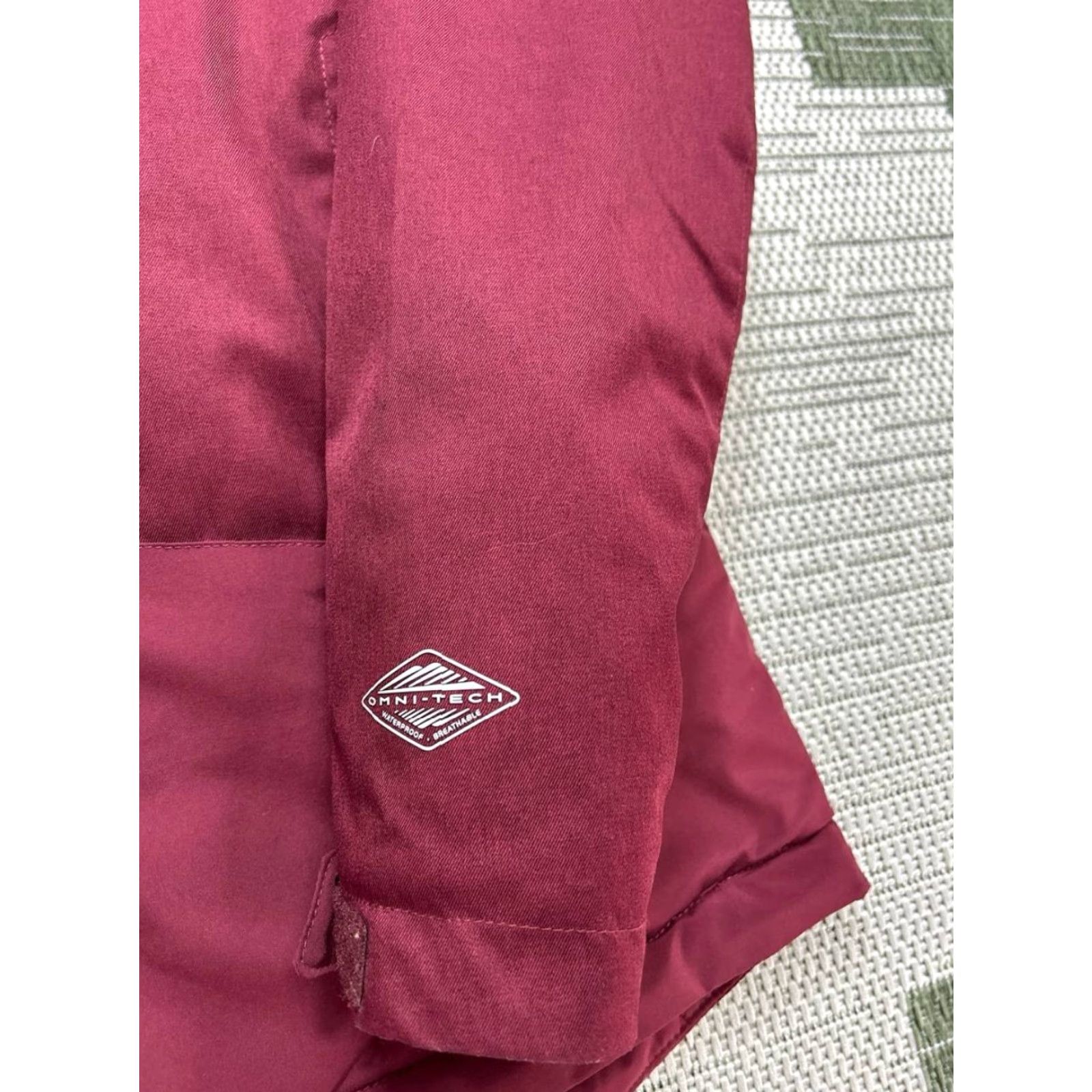 Vintage Columbia Emerald Lake Jacket Womens Small Red Omni-Tech Insulated Parka Size S / US 4 / IT 40 - 3 Thumbnail