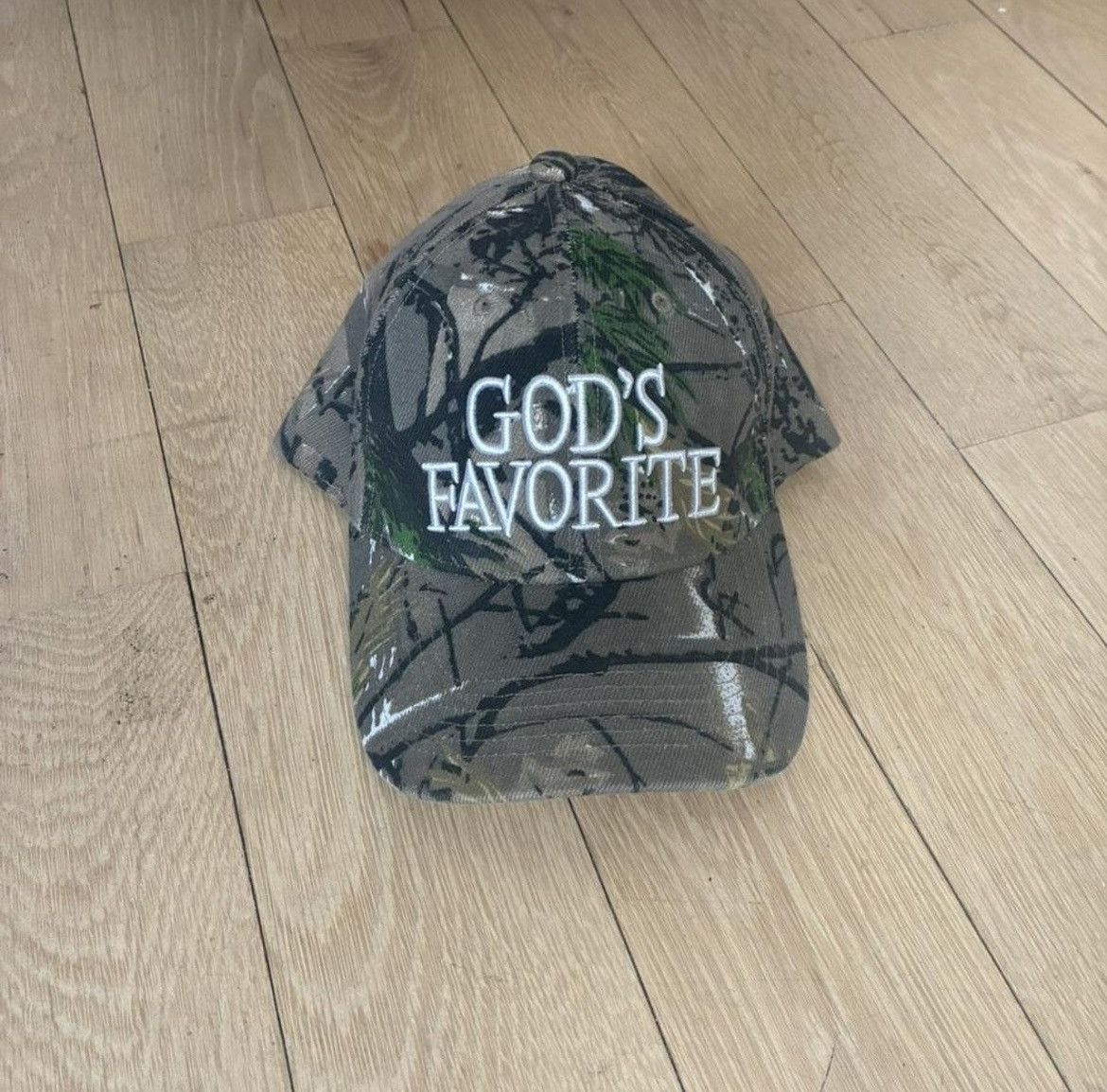 Praying Praying Real tree “Gods Favorite Hat” Size ONE SIZE - 2 Thumbnail
