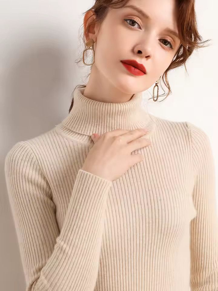 Other Women Fall Turtleneck Pullovers Cashmere Soft Sweaters New Size ONE SIZE - 19 Thumbnail