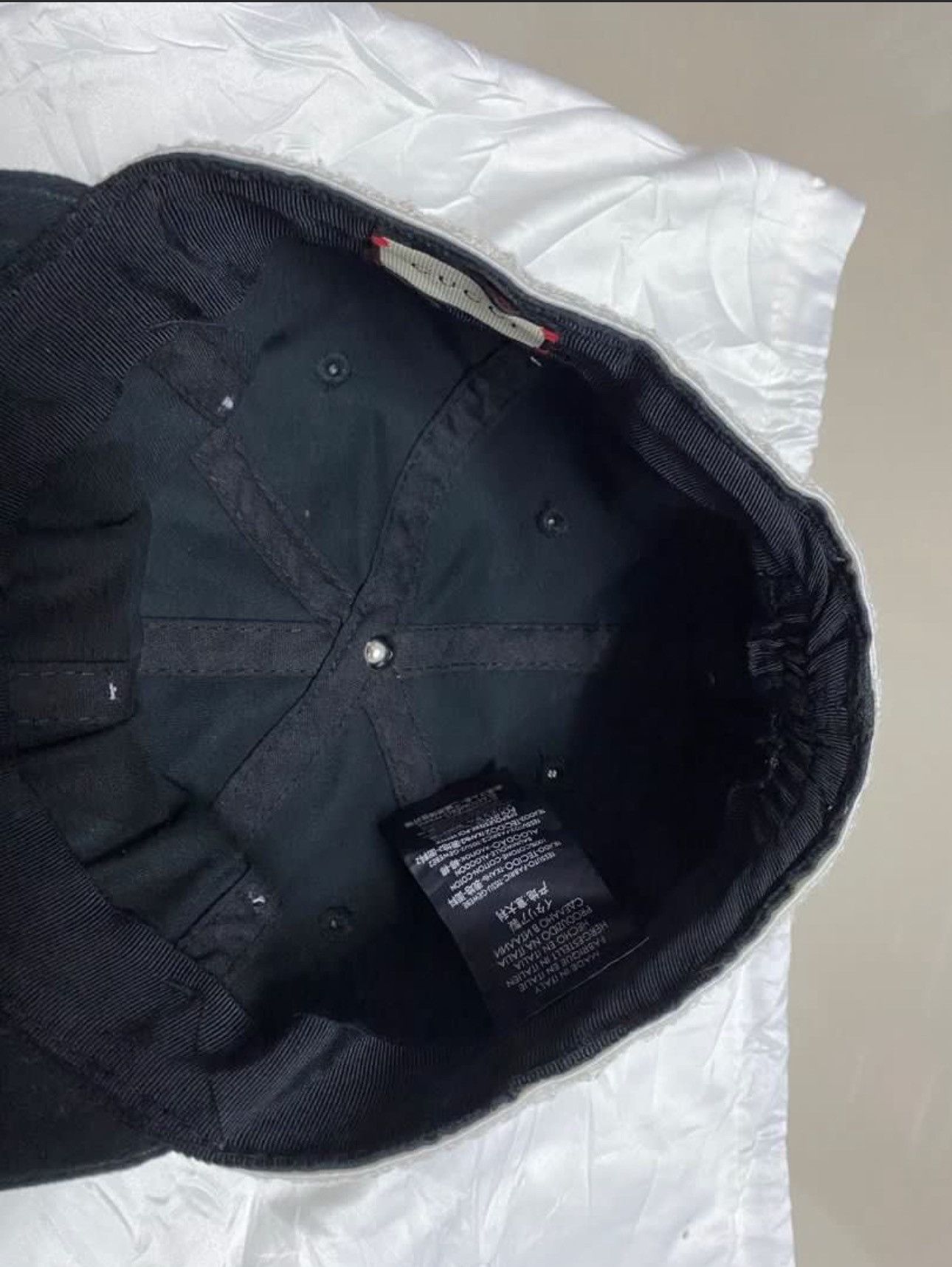 Gucci Gucci Hat Spellout Logo Authentic GUCCI GABARDINE HAT Size ONE SIZE - 2 Thumbnail