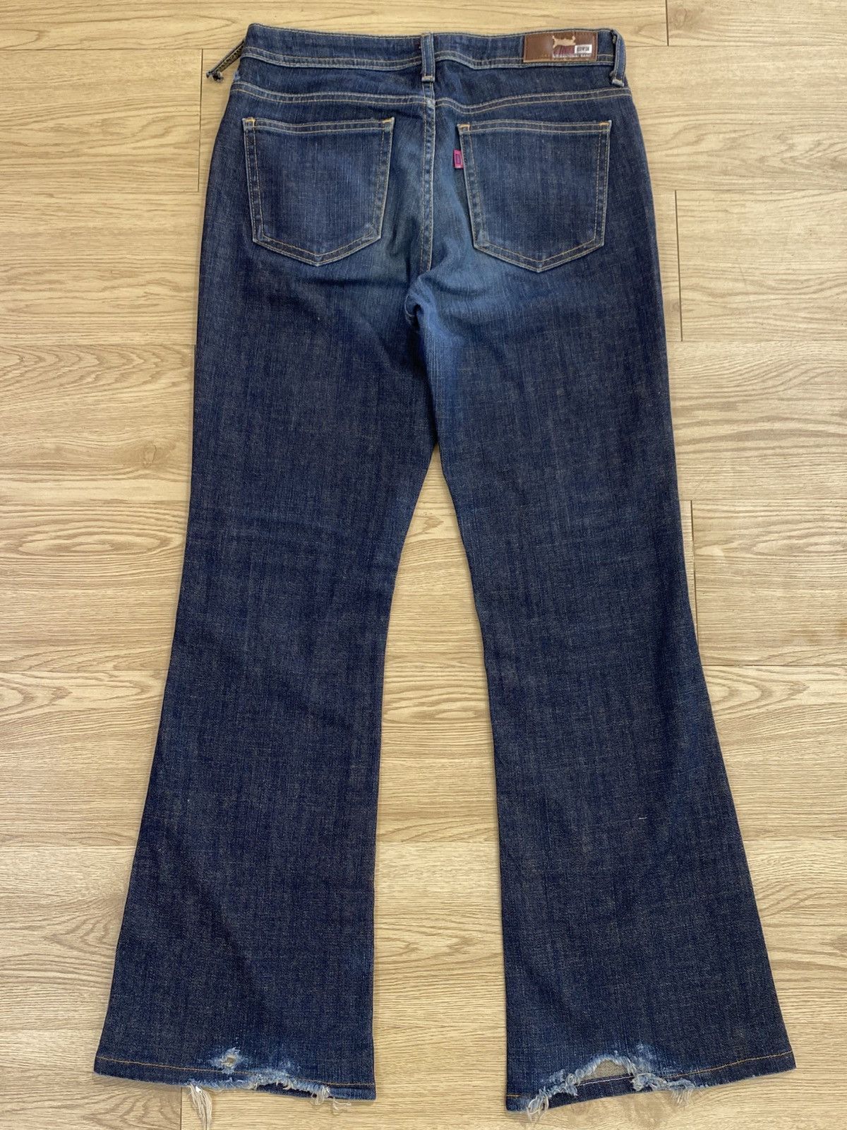 Edwin Miss Edwin Blue Wash Style Flare Jeans Size 26" / US 2 / IT 38 - 4 Thumbnail