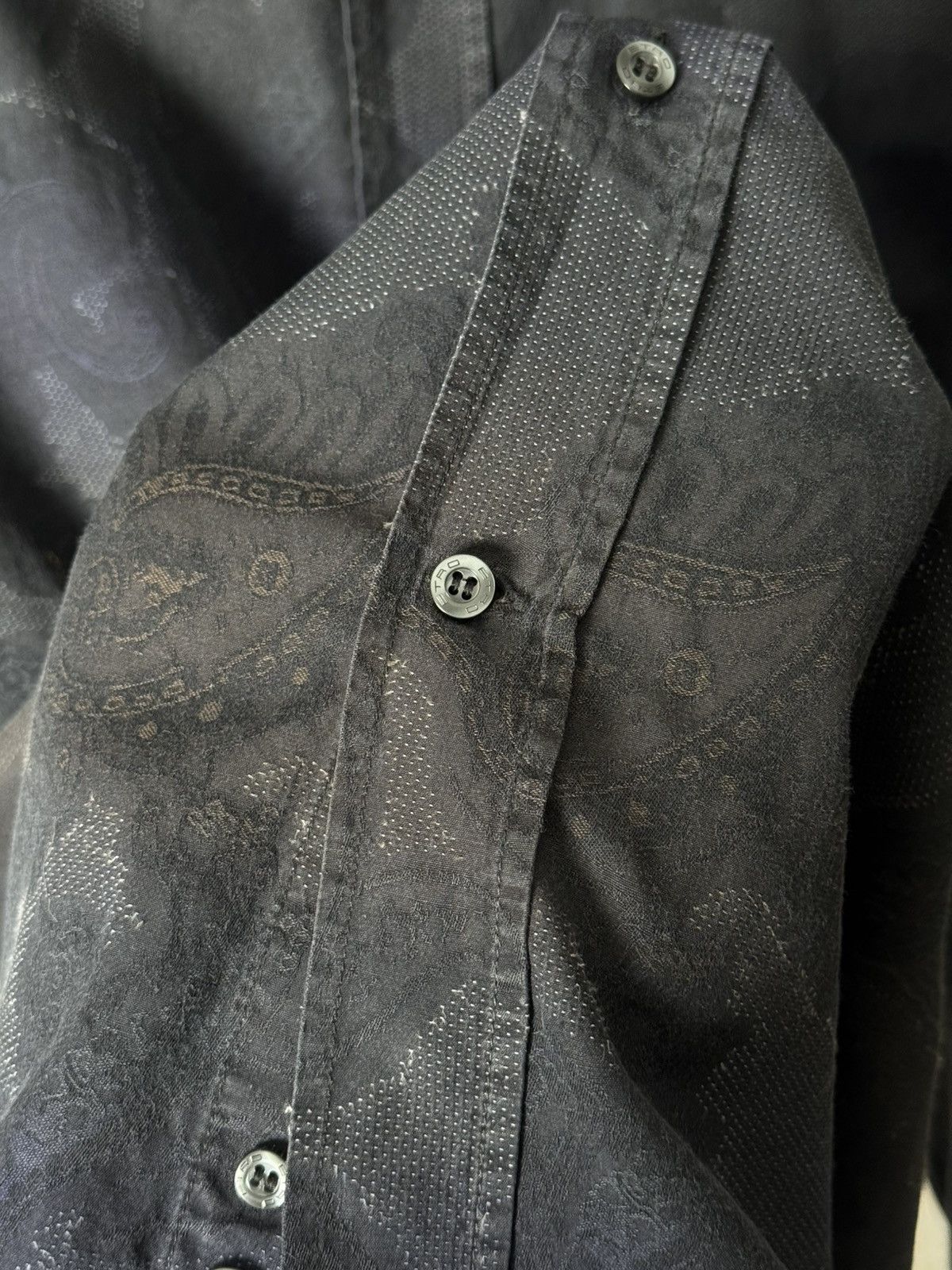 Etro Vintage Very Rare Etro Shirt Size 48L - 8 Thumbnail