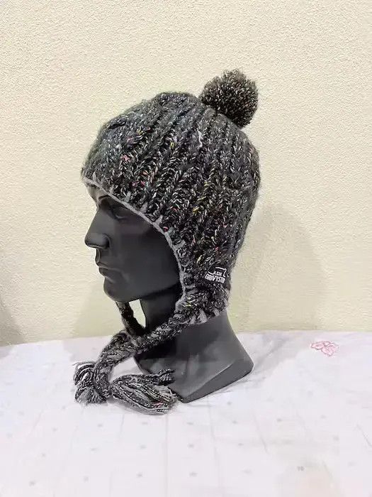 Japanese Brand Japanese Brand Groovy Earflap Beanie Hat Size ONE SIZE - 2 Thumbnail