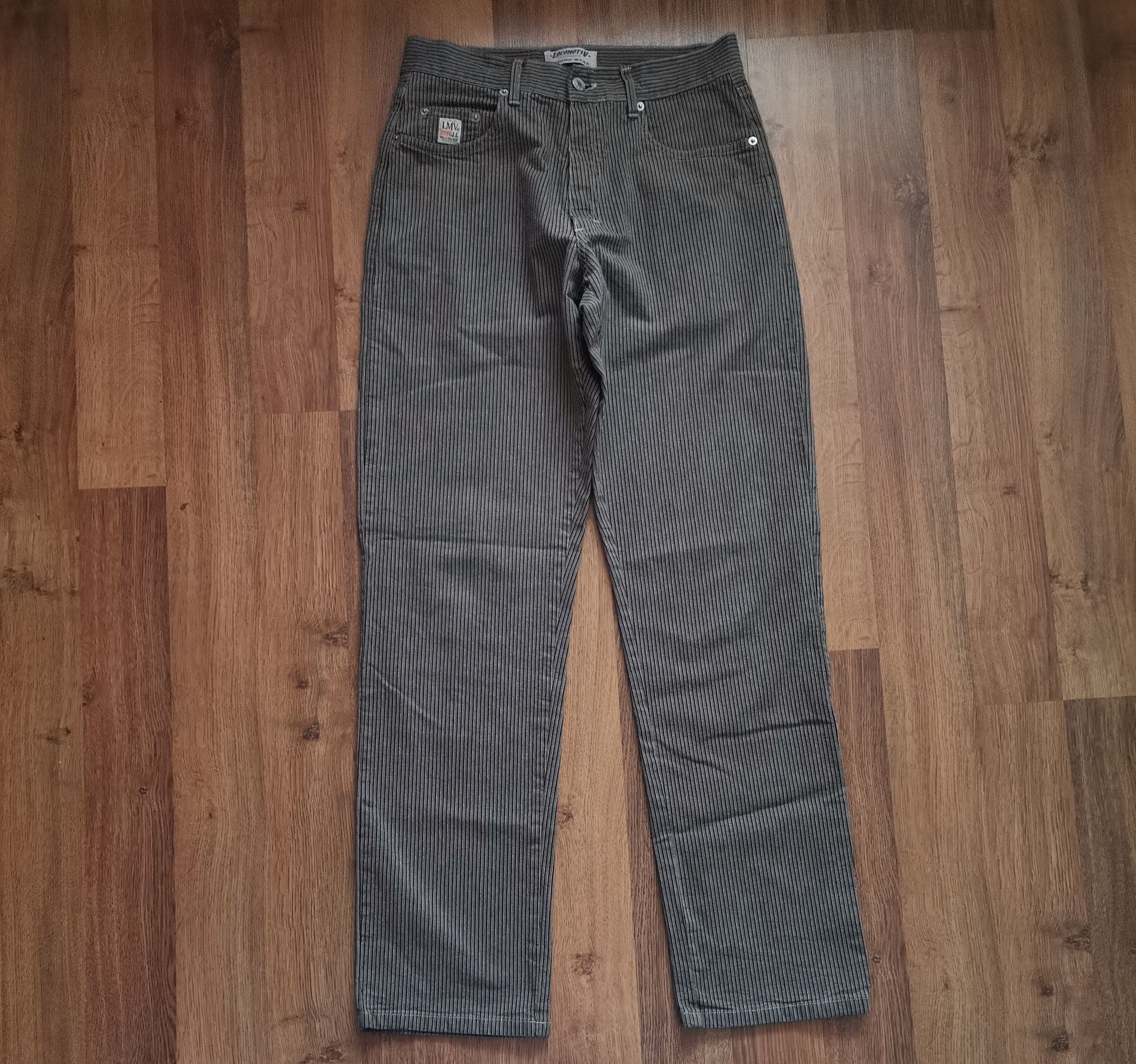 Vintage Vintage Locomotiv Striped Pants Size US 29 - 3 Thumbnail