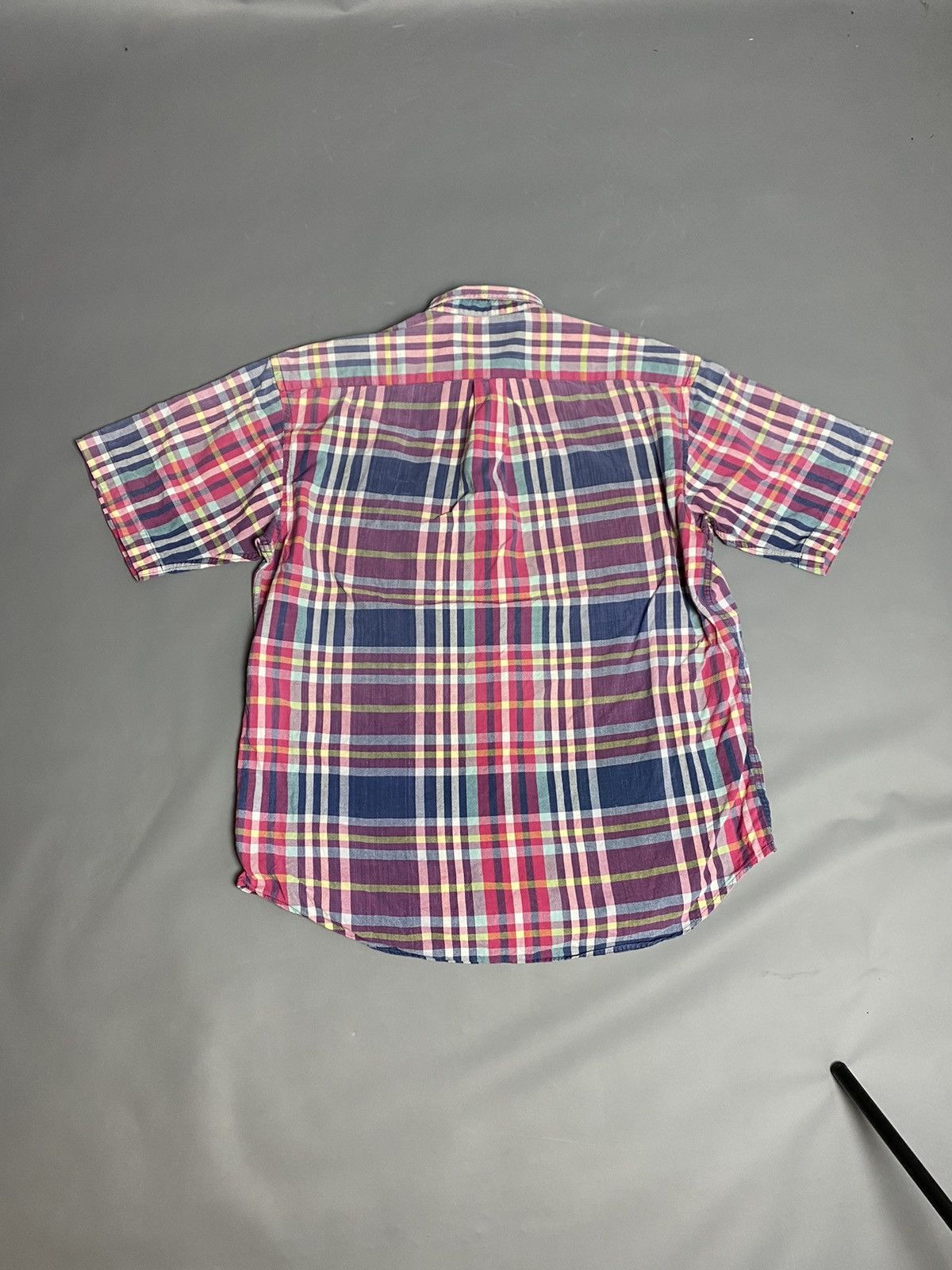 Dockers Vtg 90s Dockers Levi’s Shirt M Plaid Short Sleeve Button Up Size US M / EU 48-50 / 2 - 2 Thumbnail