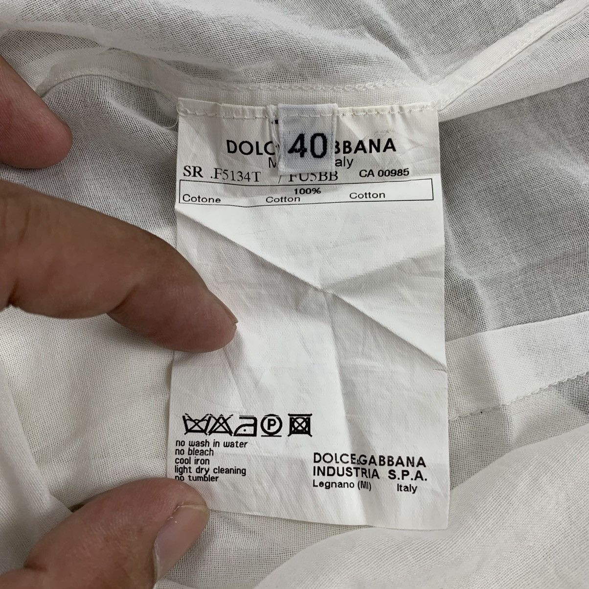 Designer × Dolce & Gabbana Y2k💥Women’s Dolce & Gabbana Blouse Shirt Size S / US 4 / IT 40 - 9 Thumbnail