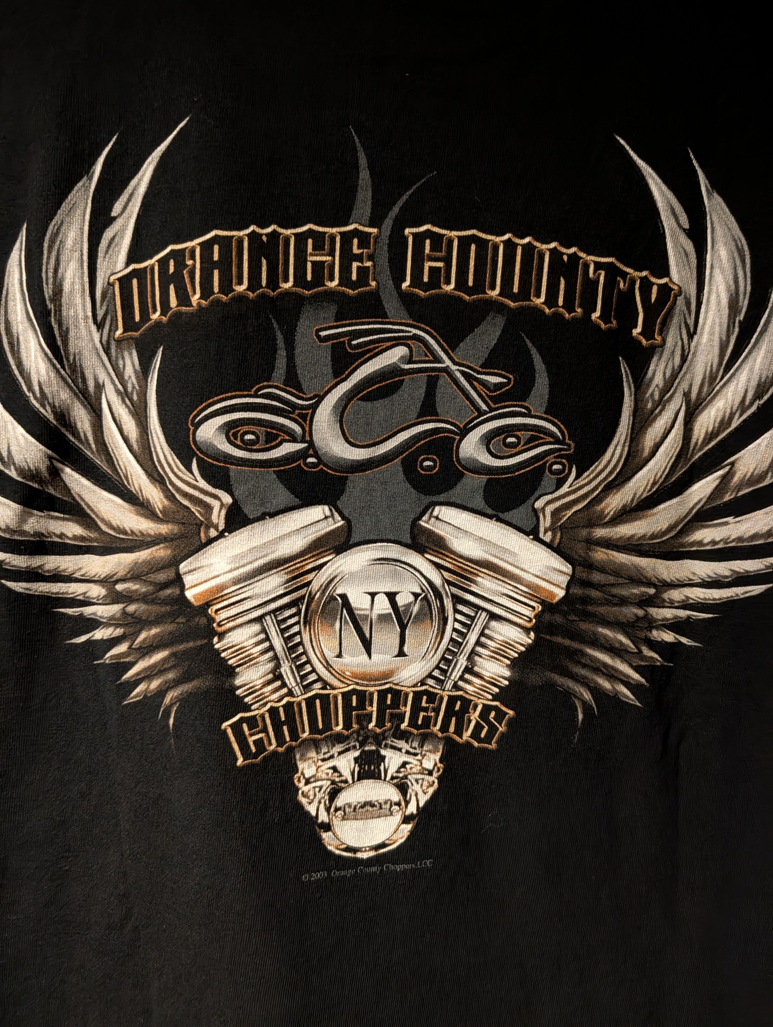 West Coast Choppers Vtg West Coast Choppers Graphic T-Shirt Jesse James Size US XXL / EU 58 / 5 - 2 Thumbnail