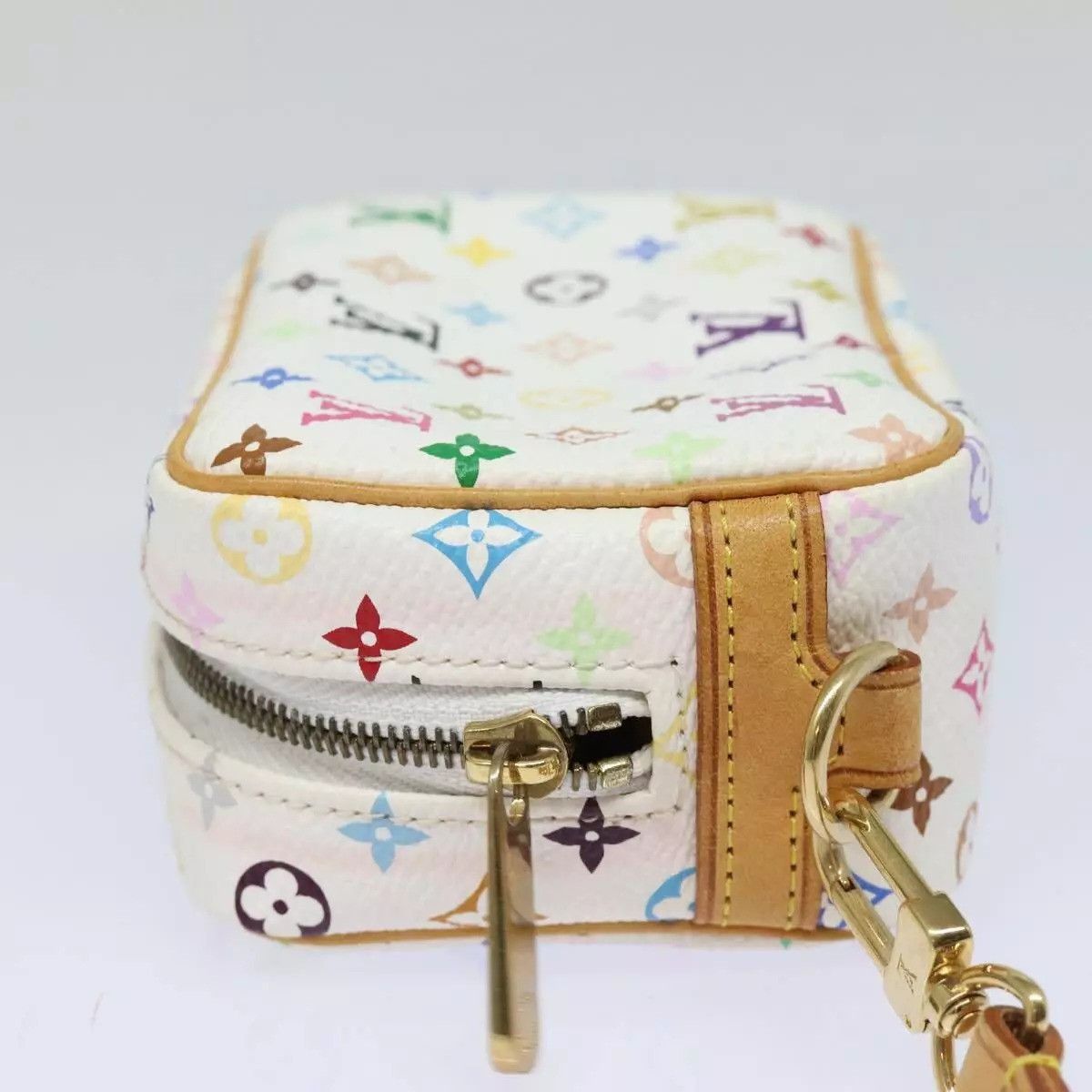 Louis Vuitton LOUIS VUITTON Monogram Multicolor Trousse Wapity Pouch White Size ONE SIZE - 16 Thumbnail