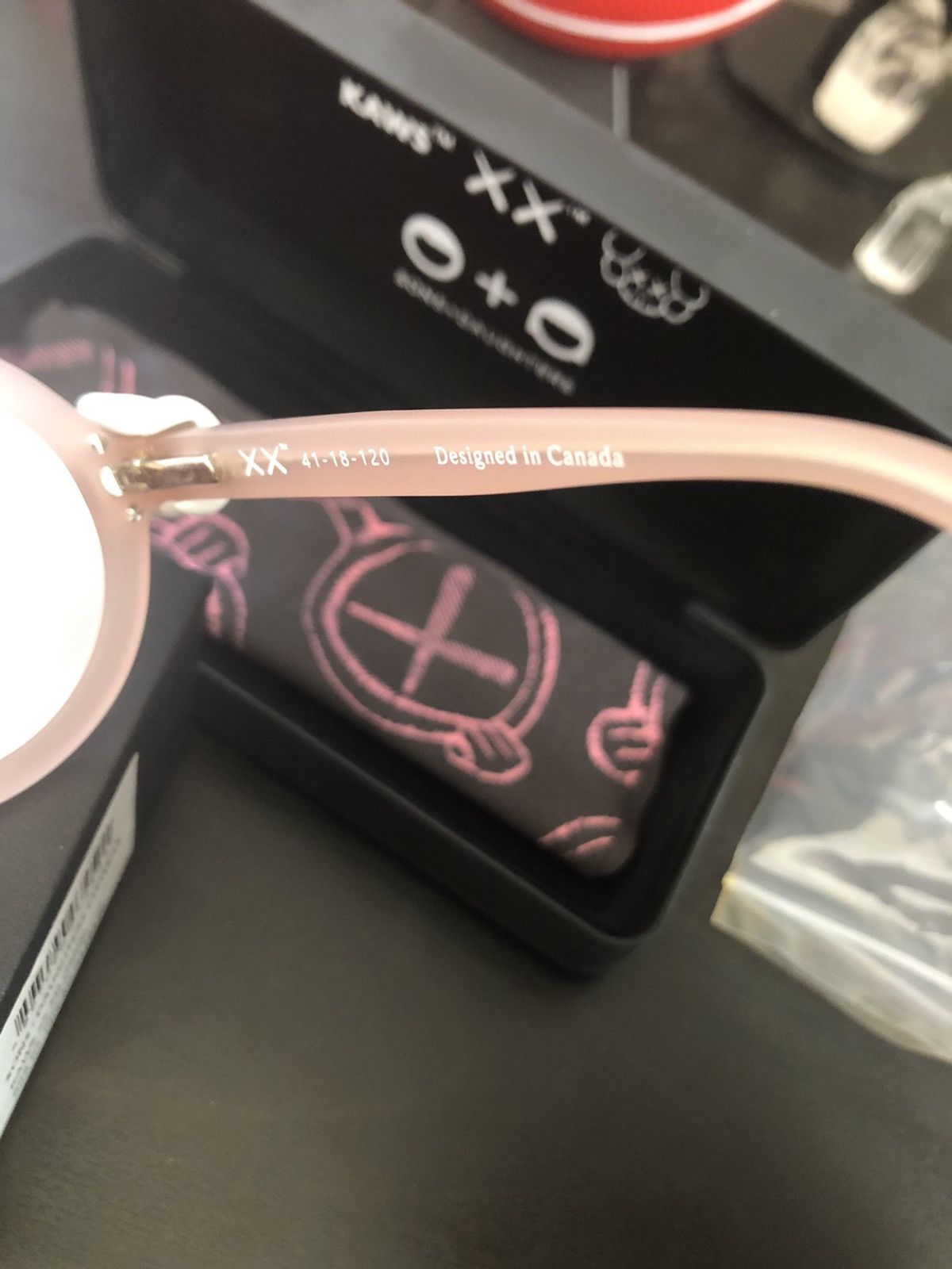 Kaws Kaws x SD Kid Sunglasses Pink Size ONE SIZE - 5 Thumbnail