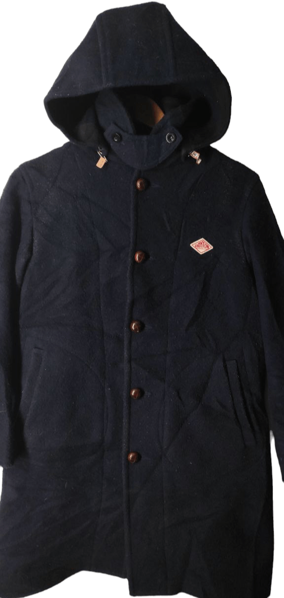 Danton DANTON VETEMENTS DE TRAVAIL WOOL DUFFLE PARKA JACKET Size US S / EU 44-46 / 1 - 4 Thumbnail
