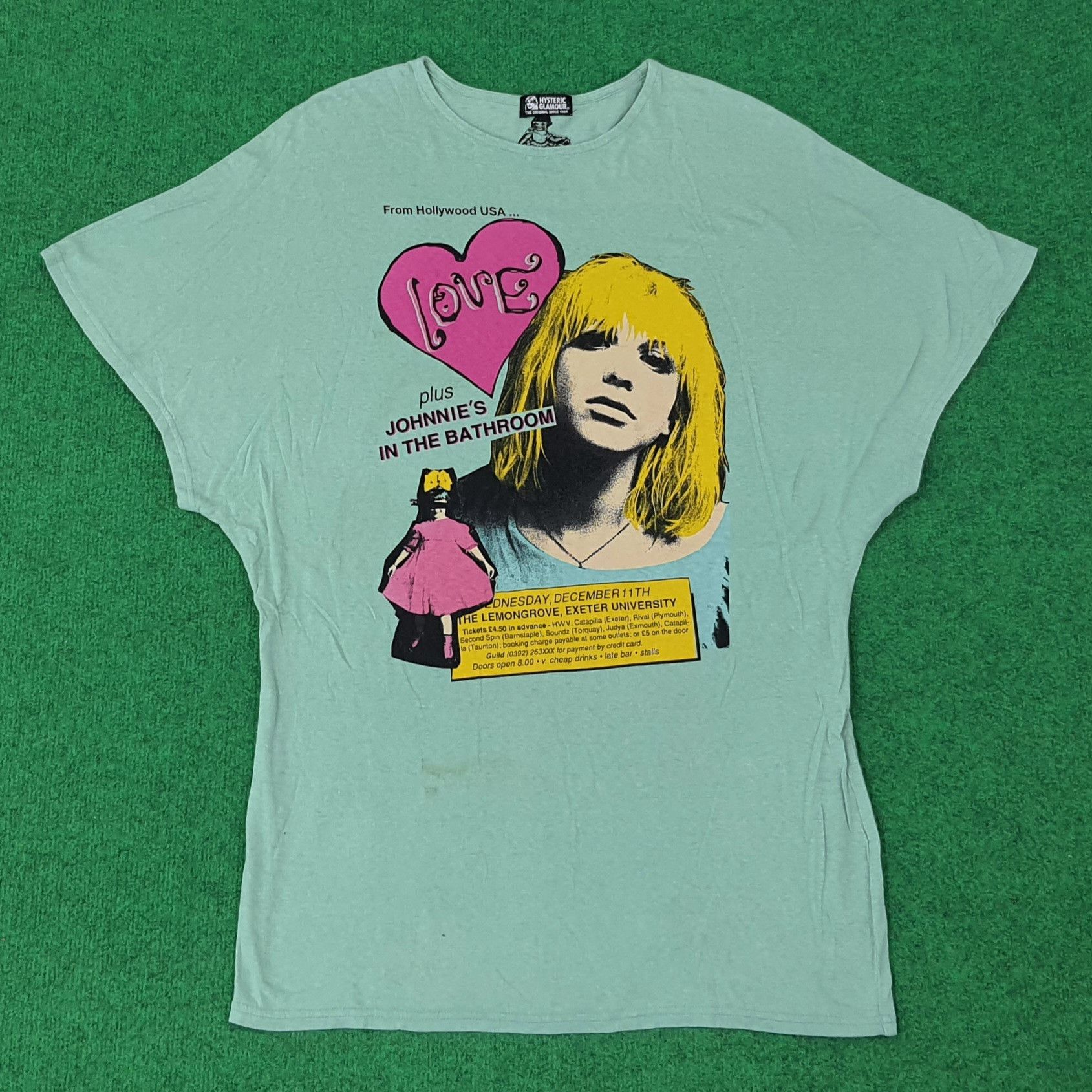 未使用⭐︎HYSTERIC GLAMOUR Tシャツ COURTNEY LOVE Pre-owned] Hysteric Glamour COURTNEY LOVE Photo Graphic T
