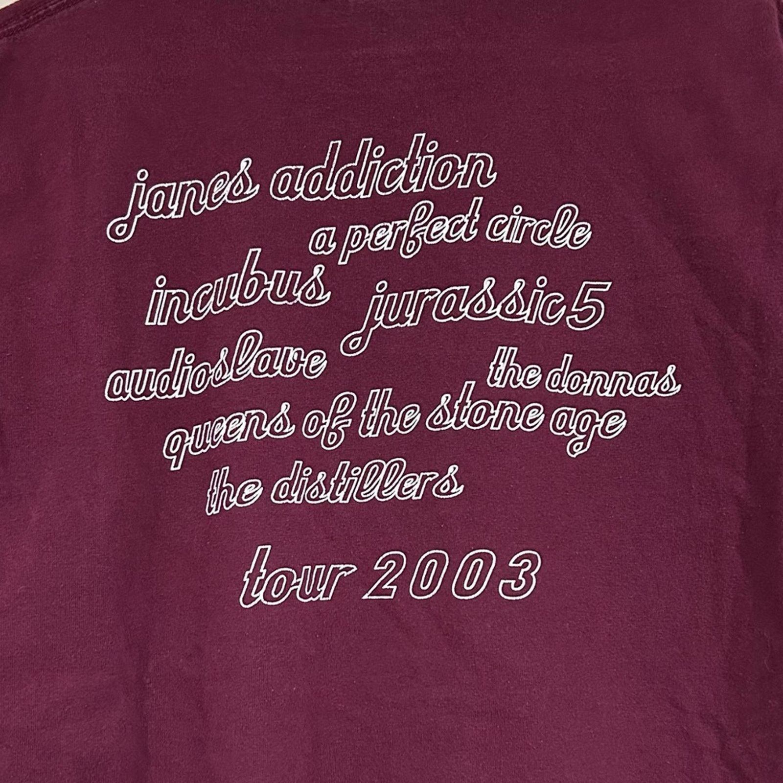 Gildan Vintage 2003 Lollapalooza Music Festival Chicago Shirt Size US M / EU 48-50 / 2 - 4 Thumbnail