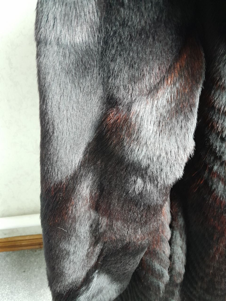 Other Luxury Genuine Mink Fur Coat - Deep Brown - Size 2XL Size XXL / US 16-18 / IT 52-54 - 7 Thumbnail