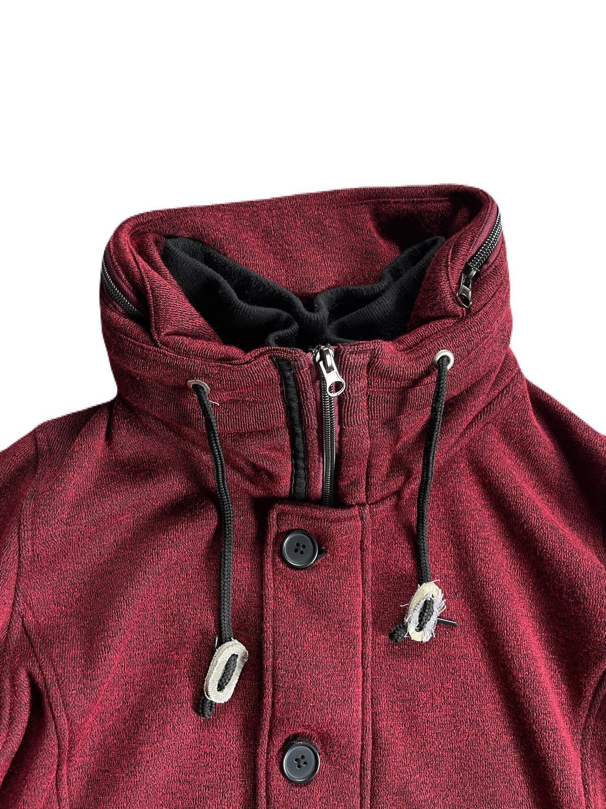 If Six Was Nine 2000s Japanese archive Vkei Bono Hooded Zip-Up Jacket Y2K Size US S / EU 44-46 / 1 - 5 Thumbnail