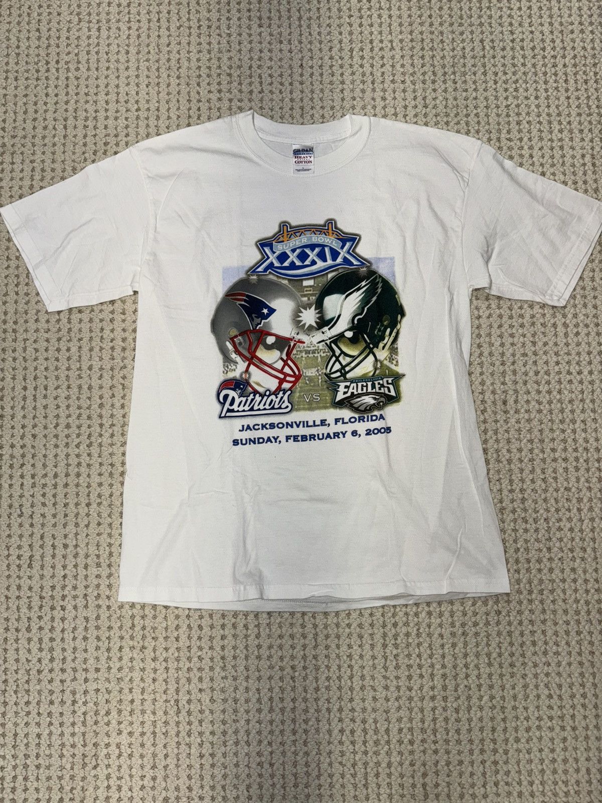 Gildan × Vintage VTG 2005 Super Bowl Tee Size US L / EU 52-54 / 3 - 1 Thumbnail