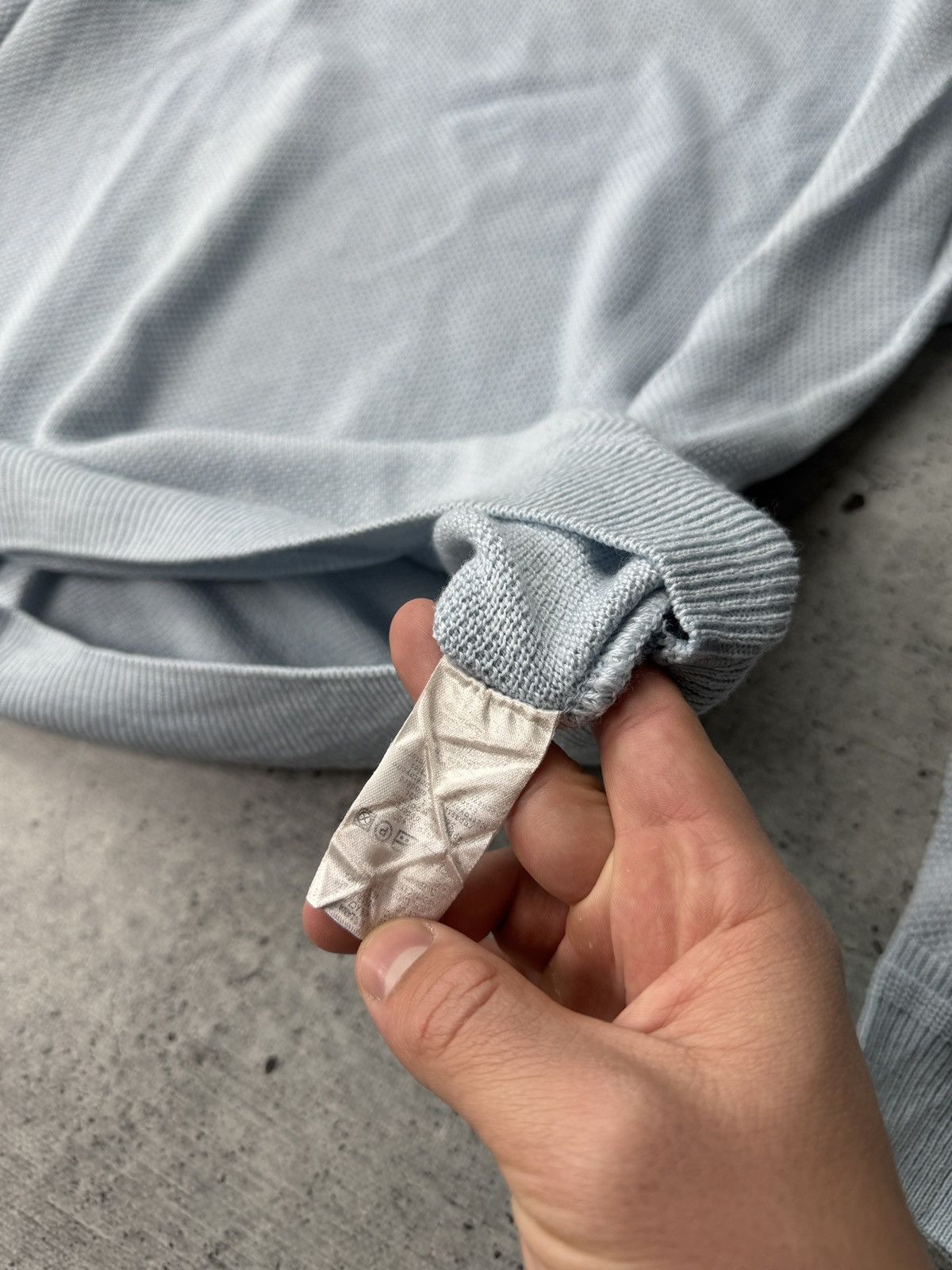 Lacoste Lacoste Sweater baby blue V-Neck Pullover Small Logo size XL Size US XL / EU 56 / 4 - 7 Thumbnail