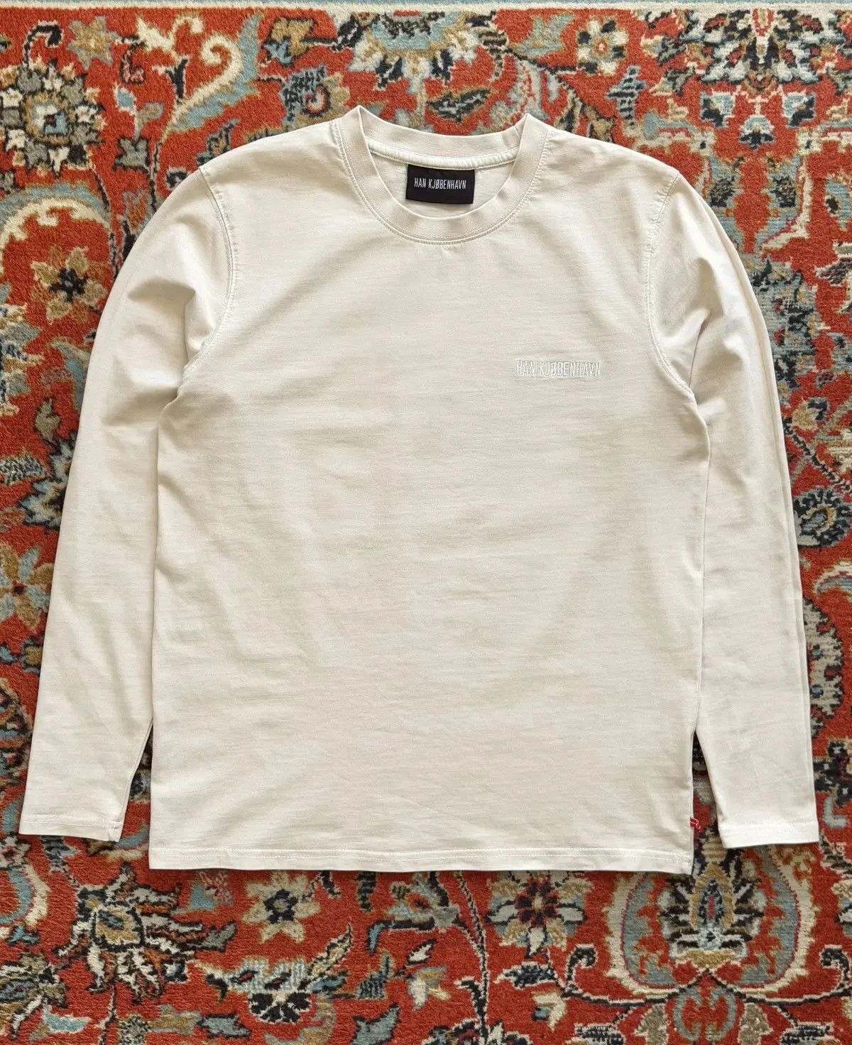 Han Kjobenhavn Han Kjobenhavn Embroidered Logo Long Sleeve Tee Size US M / EU 48-50 / 2 - 4 Thumbnail
