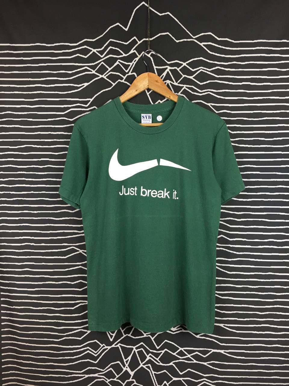 Vintage Vtg SVB Silverbang Just Break It Rip Off Nike Just Do It Tee Size US M / EU 48-50 / 2 - 1 Thumbnail