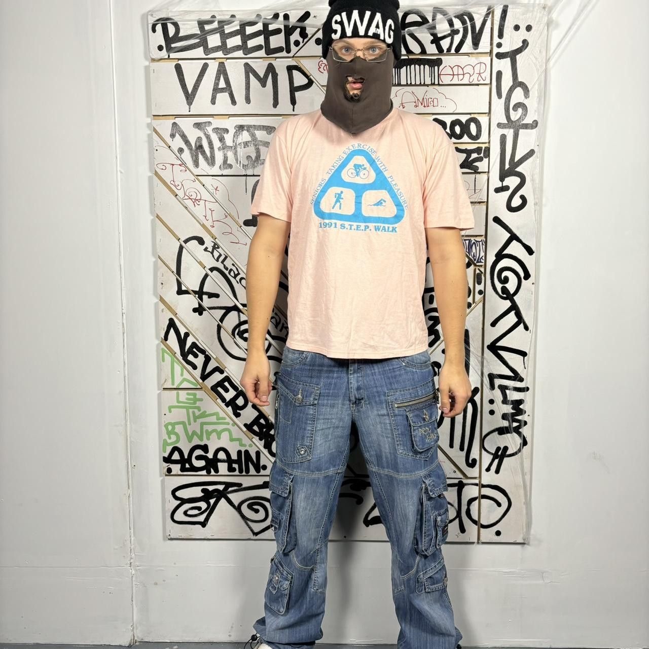 Fruit Of The Loom × Japanese Brand × Vintage Fruit of the Loom T-shirt Size US XL / EU 56 / 4 - 1 Thumbnail