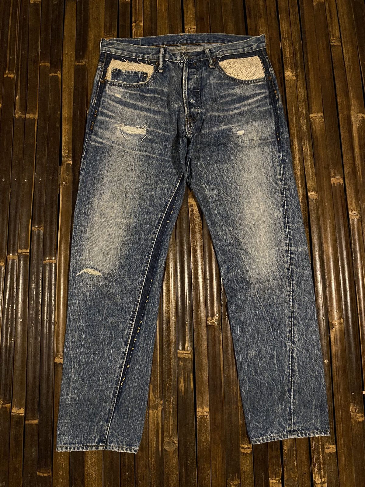 image of Hysteric Glamour Transform & New Denim Pants, Men's (Size 32)