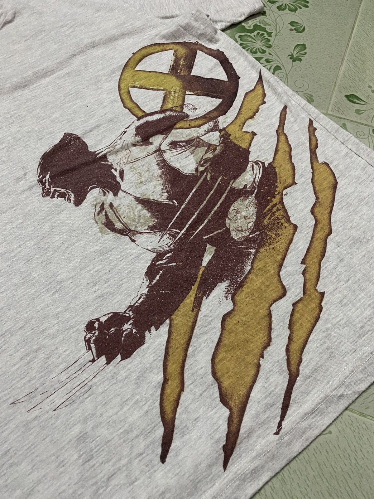 Marvel Comics × Vintage × Wolverine Wolverine Xmens marvel overprint tee Size US S / EU 44-46 / 1 - 4 Thumbnail