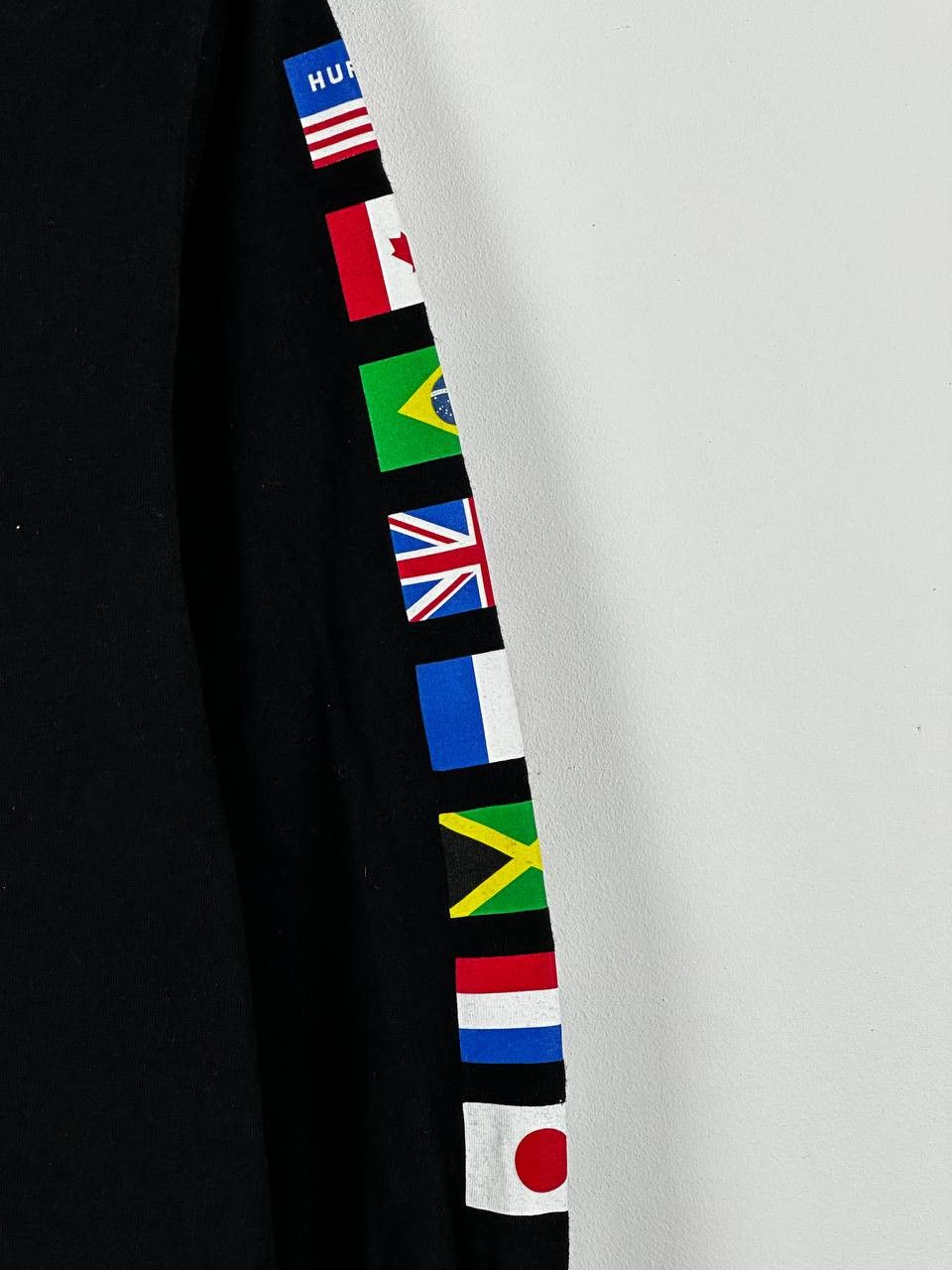Huf Huf Country Flags Black Long Sleeve Skate T Shirt Size US S / EU 44-46 / 1 - 4 Thumbnail