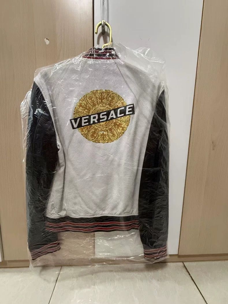 Versace Versace Lambskin spring and autumn baseball uniforms Size US L / EU 52-54 / 3 - 2 Thumbnail