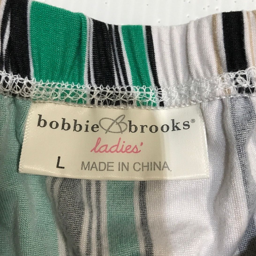 Other Bobbie Brooks Retro Vibe Striped Tunic Blouse L Size L / US 10 / IT 46 - 6 Thumbnail