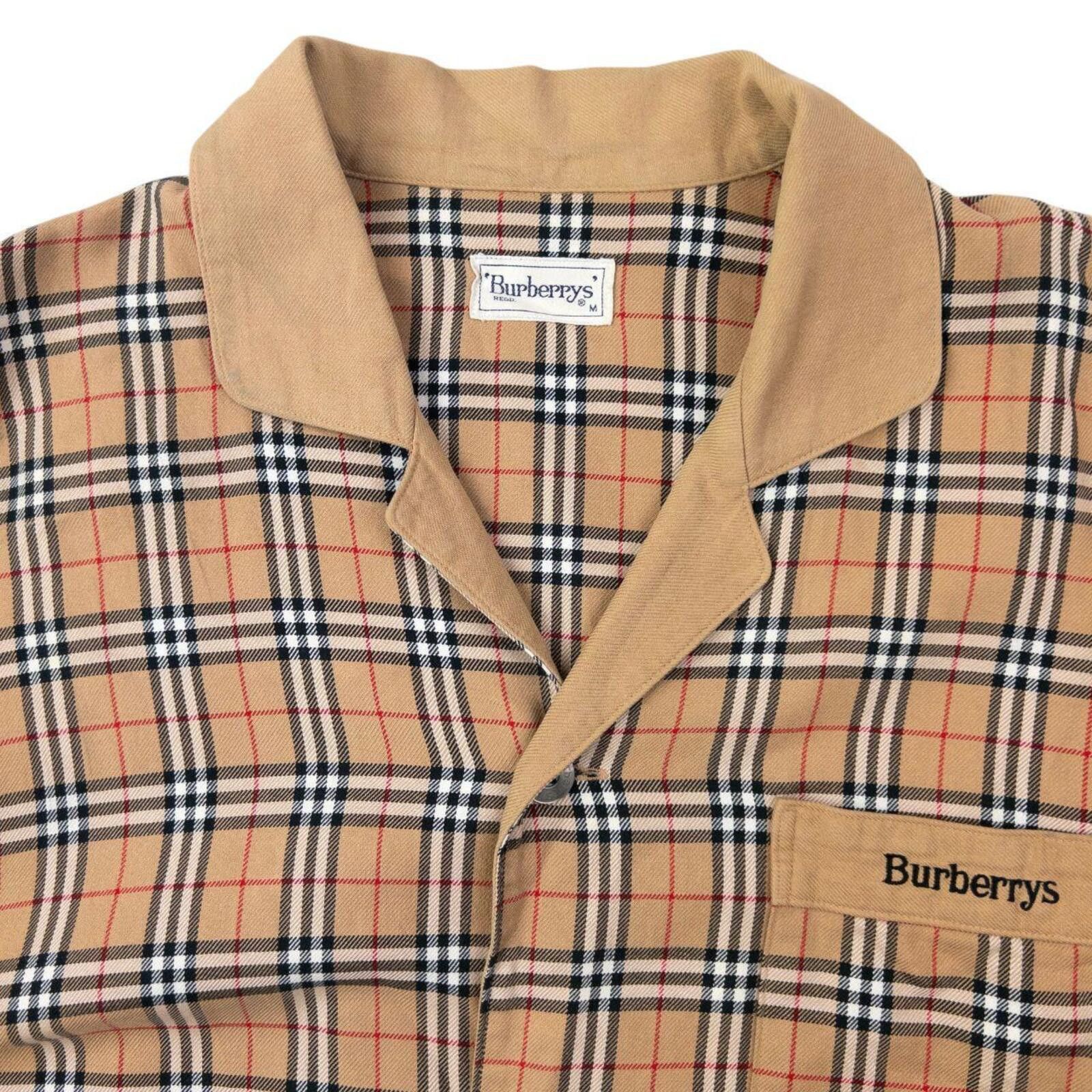 Burberry Vintage Burberry Nova Check Long Sleeve Button Up Shirt M Size US M / EU 48-50 / 2 - 3 Thumbnail