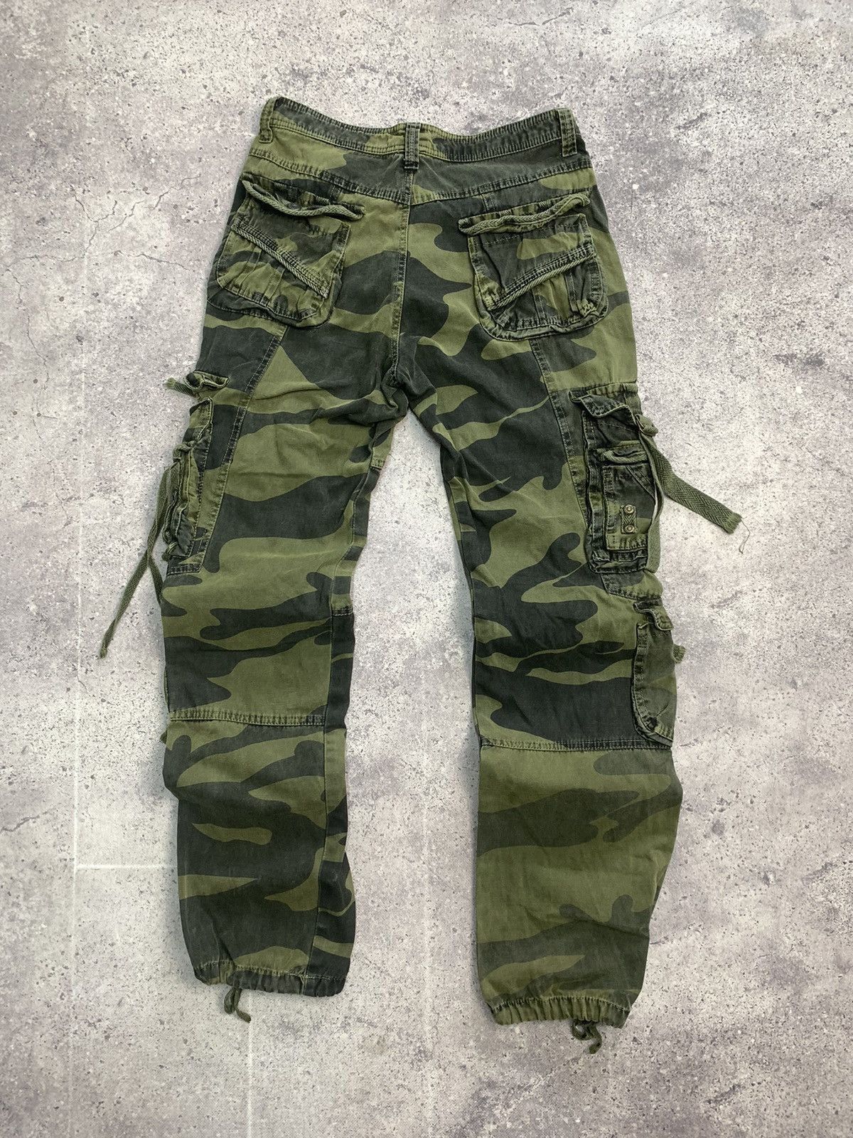 Japanese Brand × Vintage Vintage Junya Watanabe Balenciaga Style Bondage Cargo Pants Size US 32 / EU 48 - 14 Thumbnail