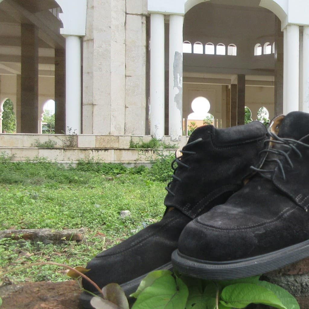 Dr. Martens Dr Martens Saxon Black Saxon Suede Nubuck Material Size US 10 / EU 43 - 7 Thumbnail