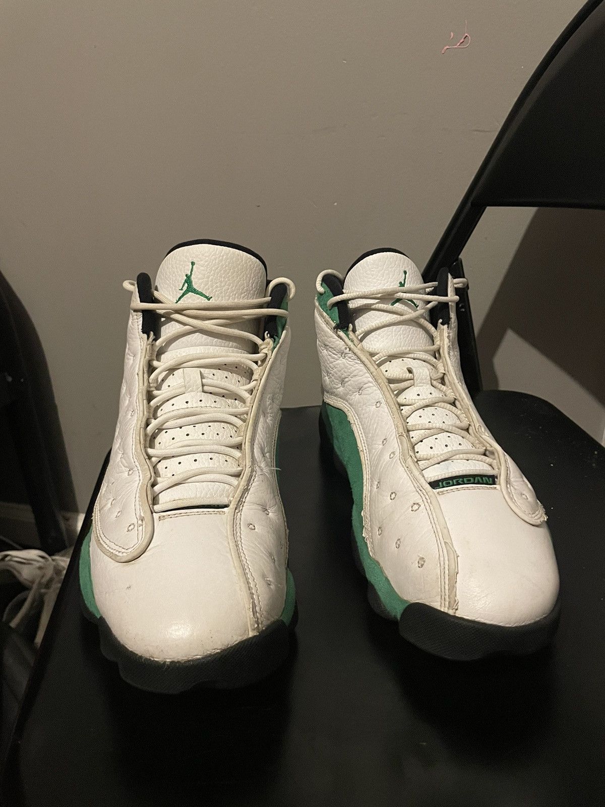 Jordan Brand Jordan 13 Lucky Green, Men’s Size 10.5(US) Barely Worn Size US 10.5 / EU 43-44 - 3 Thumbnail