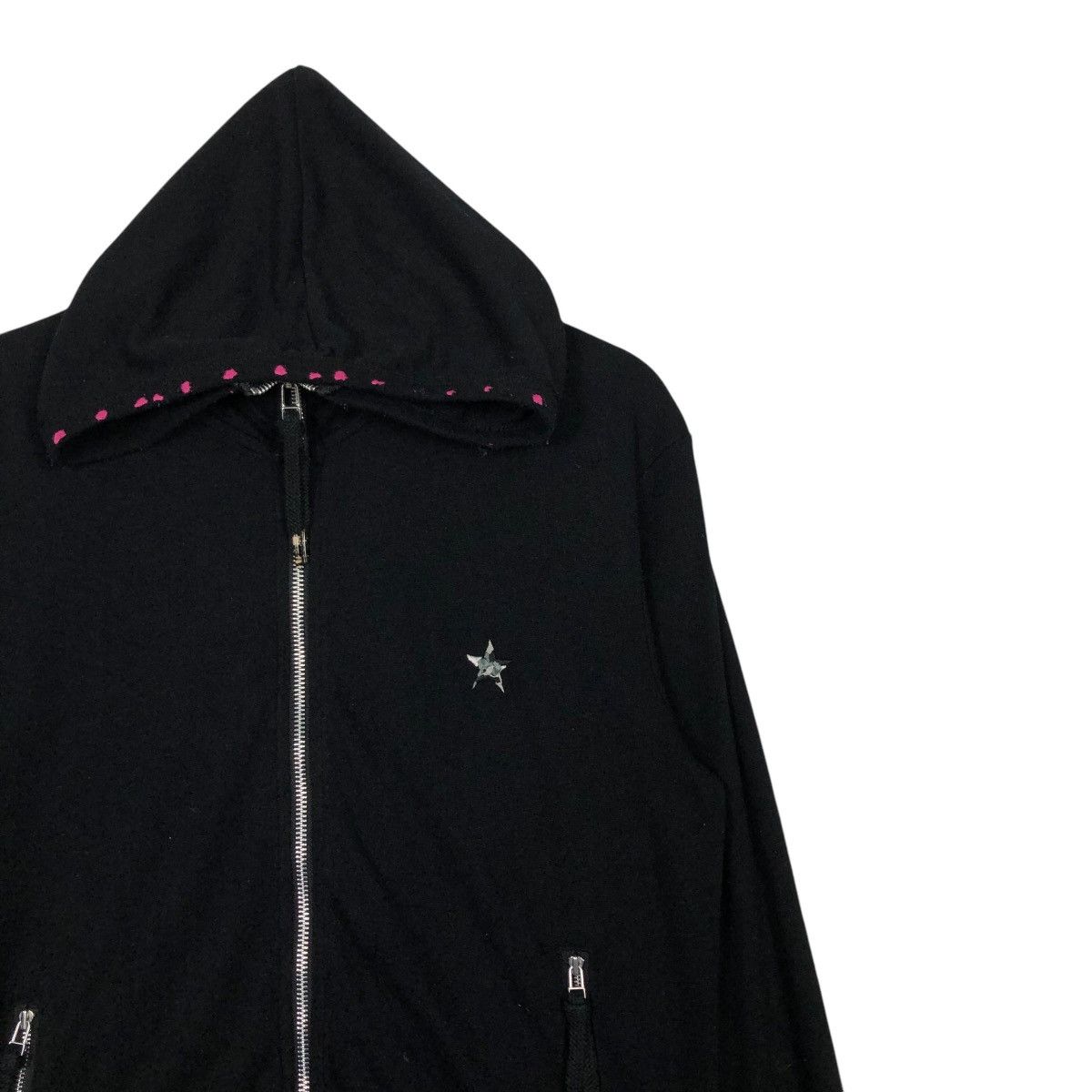 Hysteric Glamour 🔥VINTAGE ZIPPER JACKET HOODIE PPFM PUNK DESIGN BIKER Size US M / EU 48-50 / 2 - 8 Thumbnail