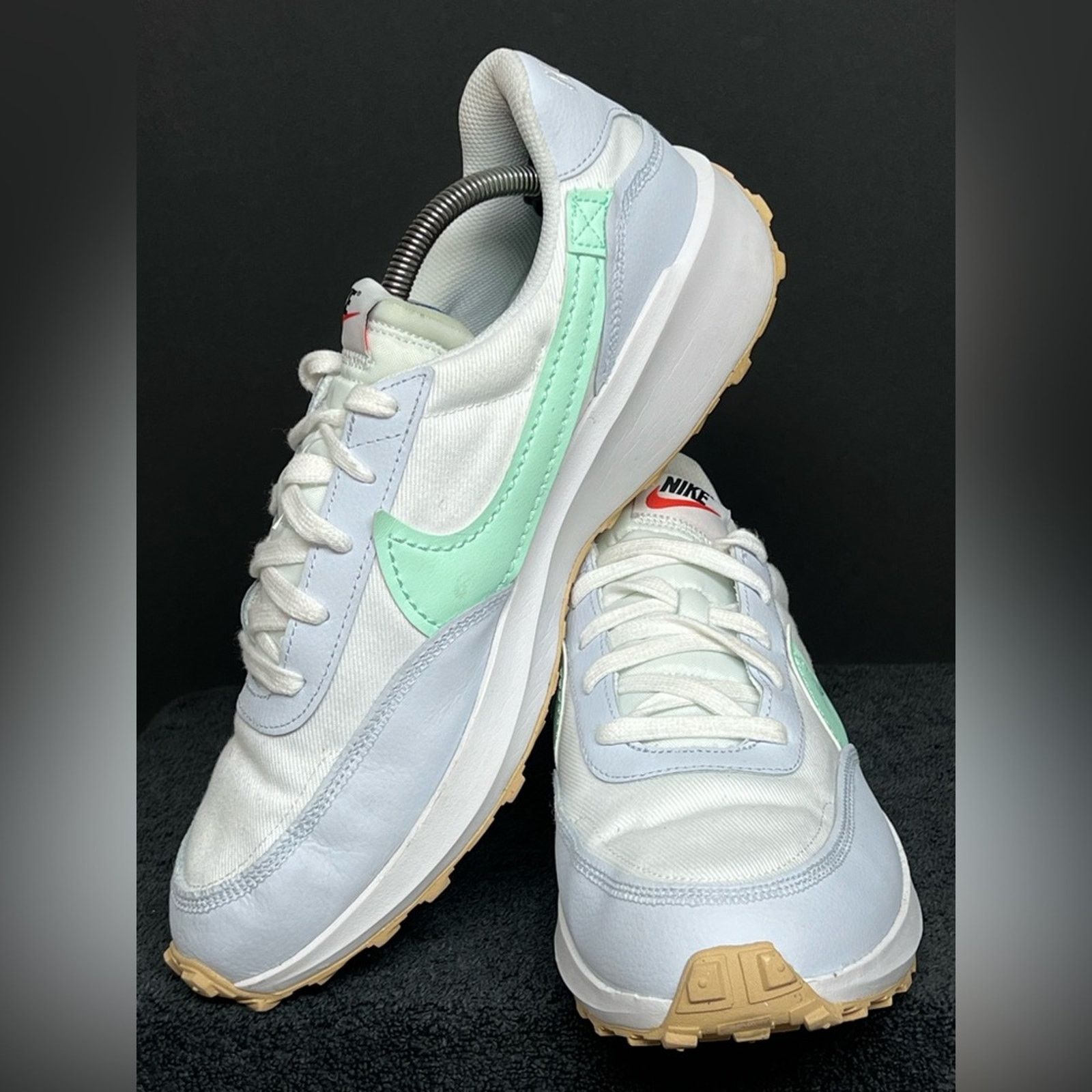 Nike Nike Waffle Debut White Mint Green Sneaker Shoes Men's US 11 Size US 11 / EU 44 - 3 Thumbnail